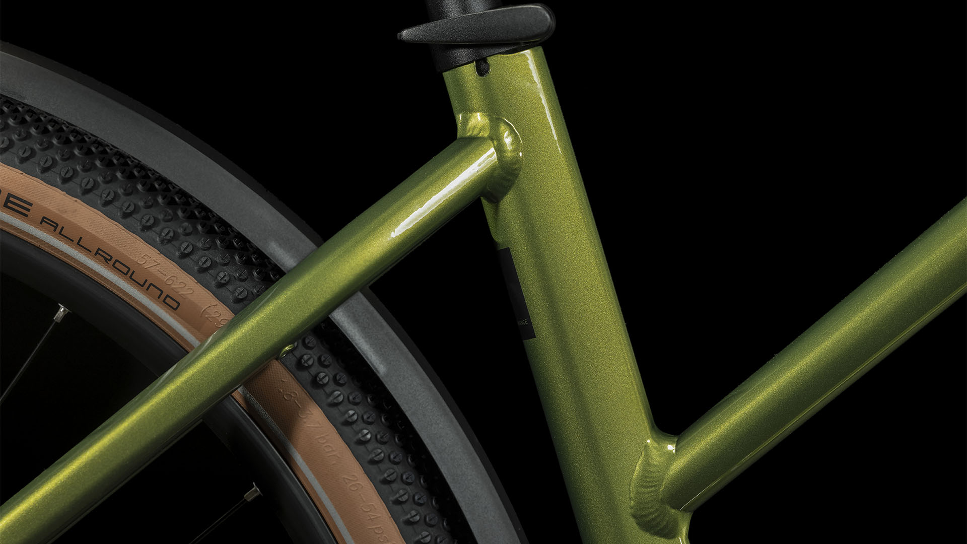 Cube Nuride Hybrid Pro 625 Allroad Shinymoss N Black