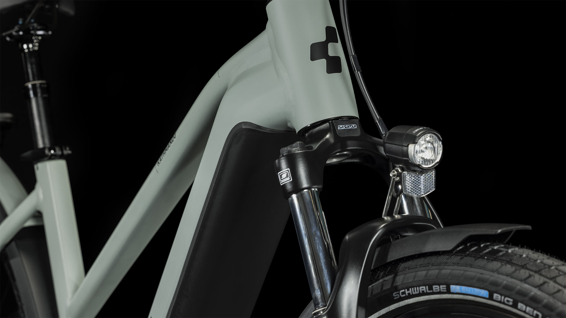 Cube Kathmandu Hybrid One 625 Swampgrey N Black