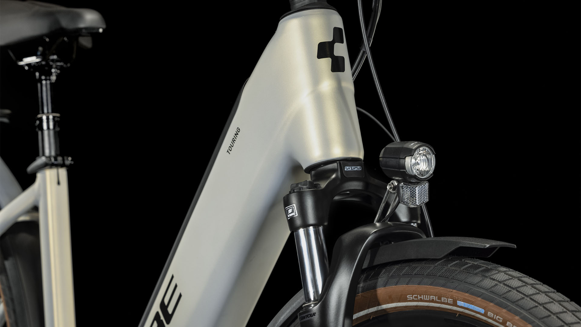Cube Touring Hybrid Pro 500 Pearlysilver N Black