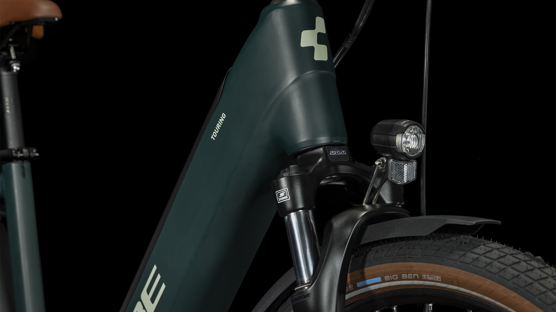 Cube Touring Hybrid One 625 Darkgreen N Green