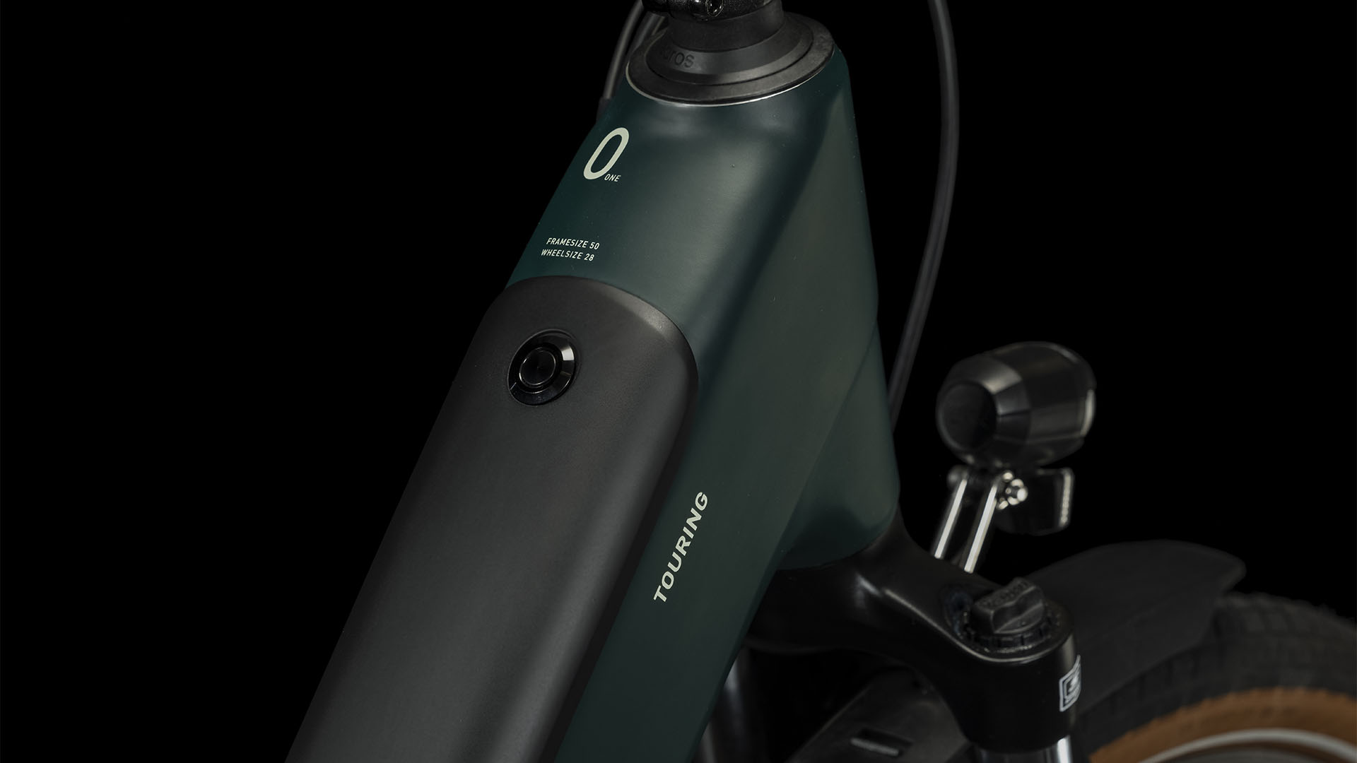 Cube Touring Hybrid One 500 Darkgreen N Green