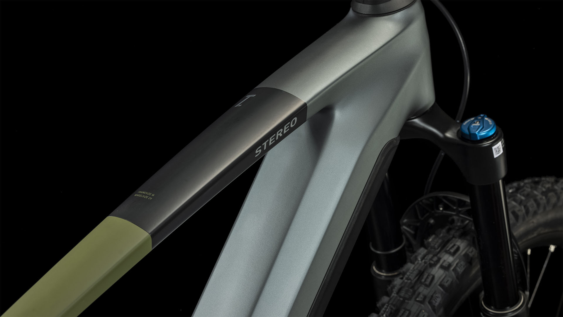 Cube Stereo Hybrid 140 Hpc Tm 750 Flashgrey N Olive