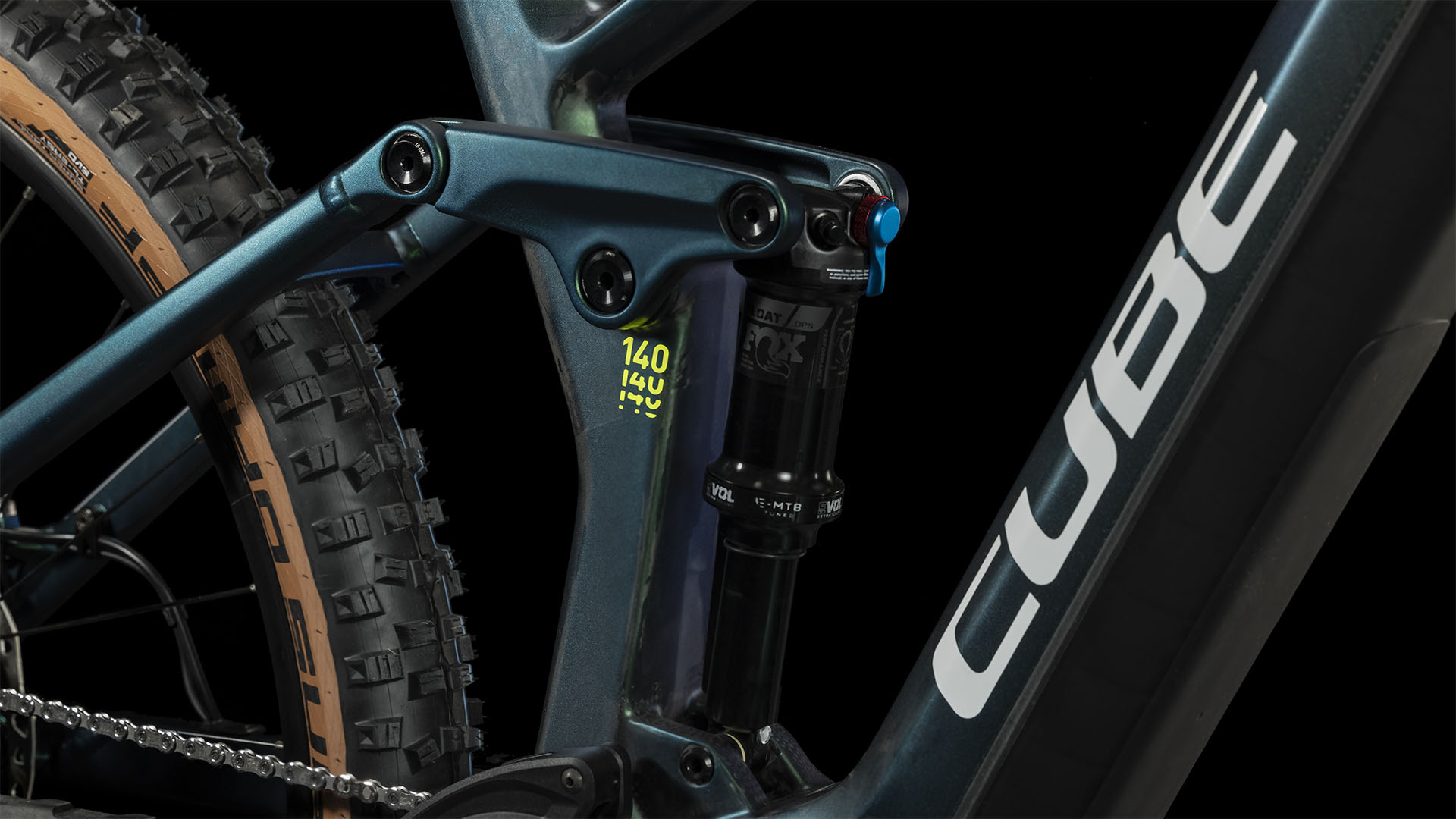 Cube Stereo Hybrid 140 Hpc Slx 750 Goblin N Yellow