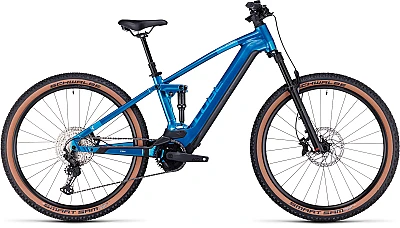 Cube Stereo Hybrid 120 Slx 750 Electricblue N Chrome