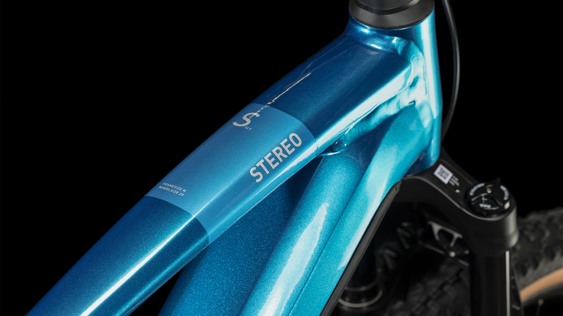 Cube Stereo Hybrid 120 Slx 750 Electricblue N Chrome