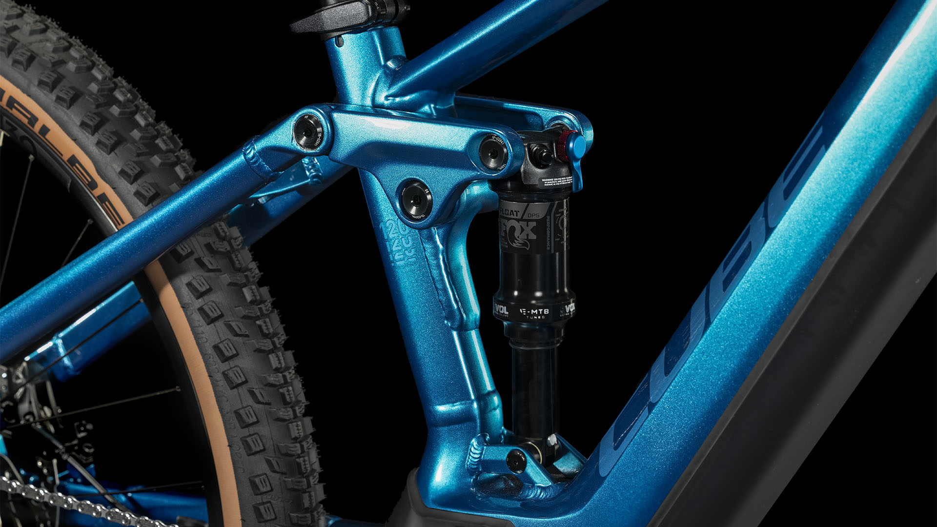 Cube Stereo Hybrid 120 Slx 750 Electricblue N Chrome