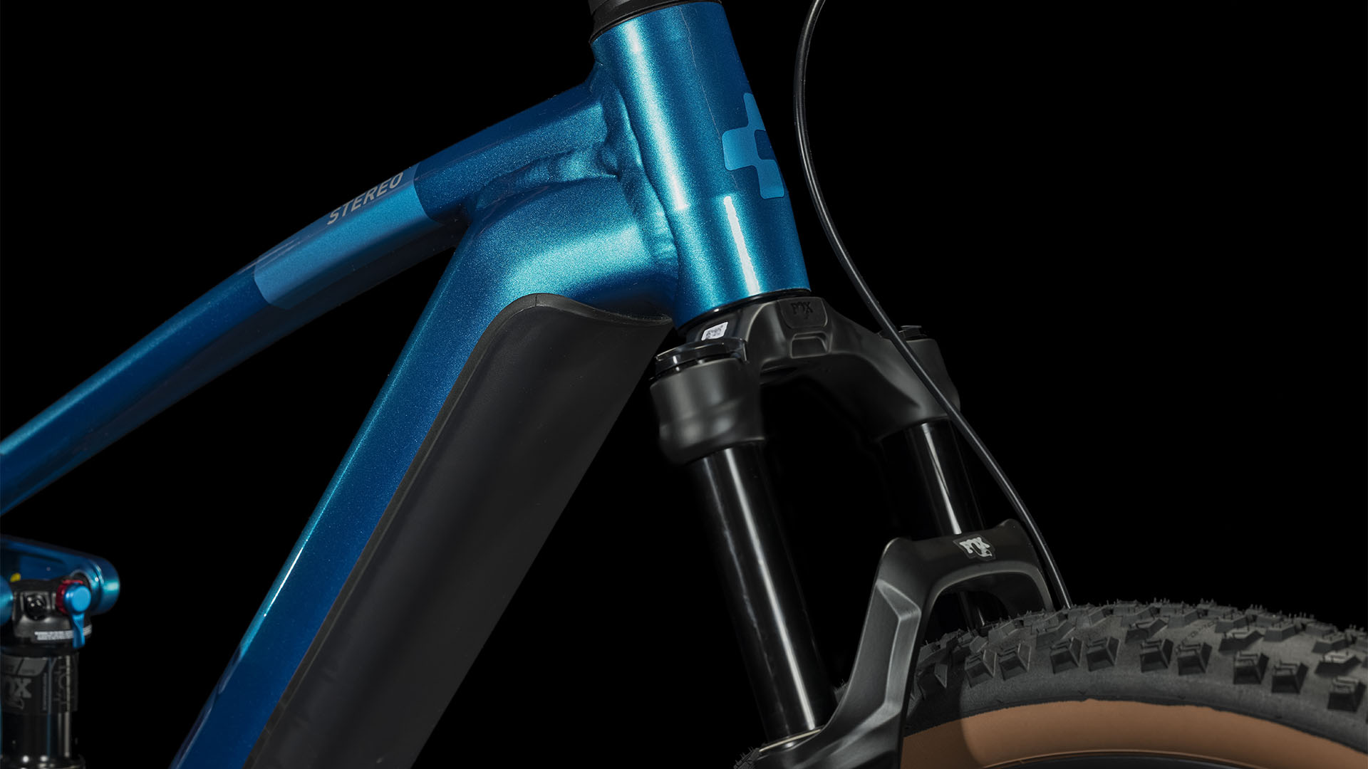 Cube Stereo Hybrid 120 Slx 750 Electricblue N Chrome