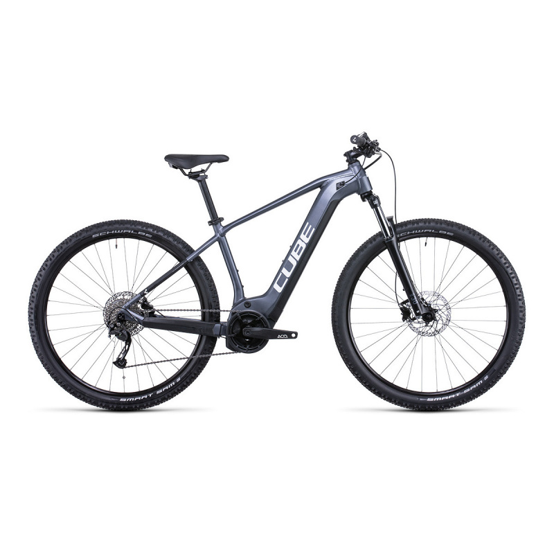 CUBE REACTION HYBRID PERFORMANCE 500 GRIS/BLANC 2022