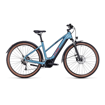 CUBE NURIDE HYBRID PERFORMANCE ALLROAD 500 TRAPÈZE BLEU 2023