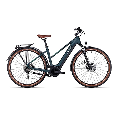 CUBE TOURING HYBRID ONE 625 TRAPÈZE VERT FONCÉ/VERT 2023