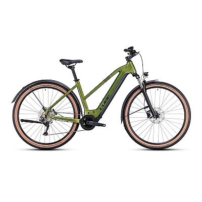 CUBE NURIDE HYBRID PRO ALLROAD 750 TRAPÈZE VERT/NOIR 2023