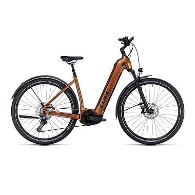CUBE NURIDE HYBRID ALLROAD 625 EASY ENTRY CARAMEL NOIR 2023