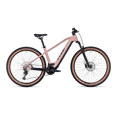 CUBE REACTION VTT Elect 29" HYBRID PRO 625 ROSE/ARGENT 2023