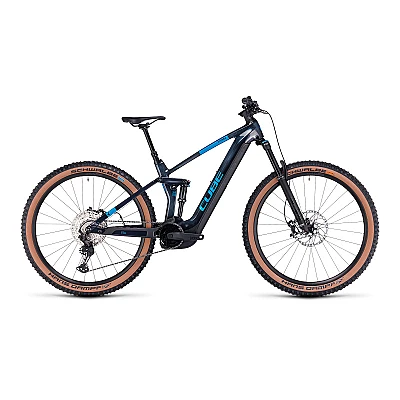 CUBE STEREO HYBRID 140 SLX 750 BLEU/BLEU 2023