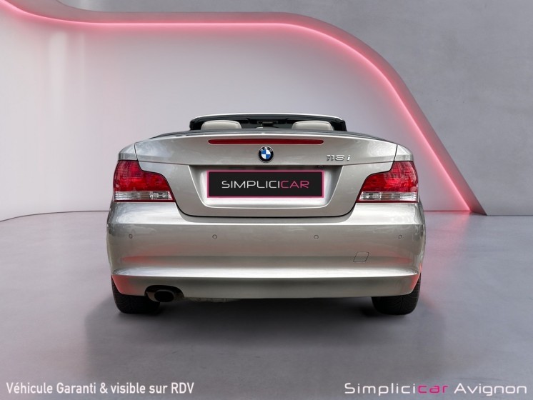 Bmw Serie 1 E88 Cabriolet 118i 143 ch Luxe