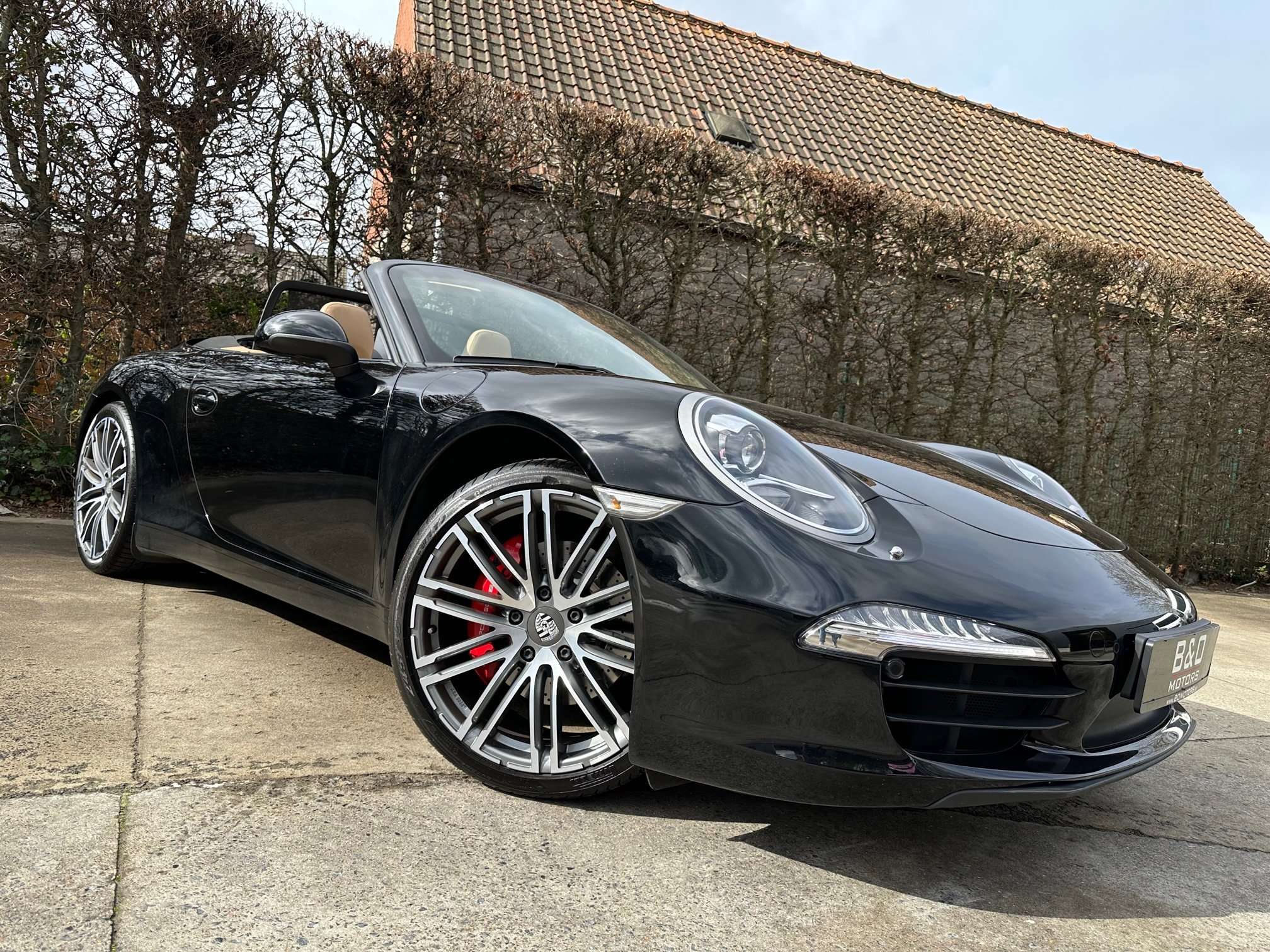 Porsche 911 991 2S Cabrio 3.8i PDK,Beige leder,Sport Chrono