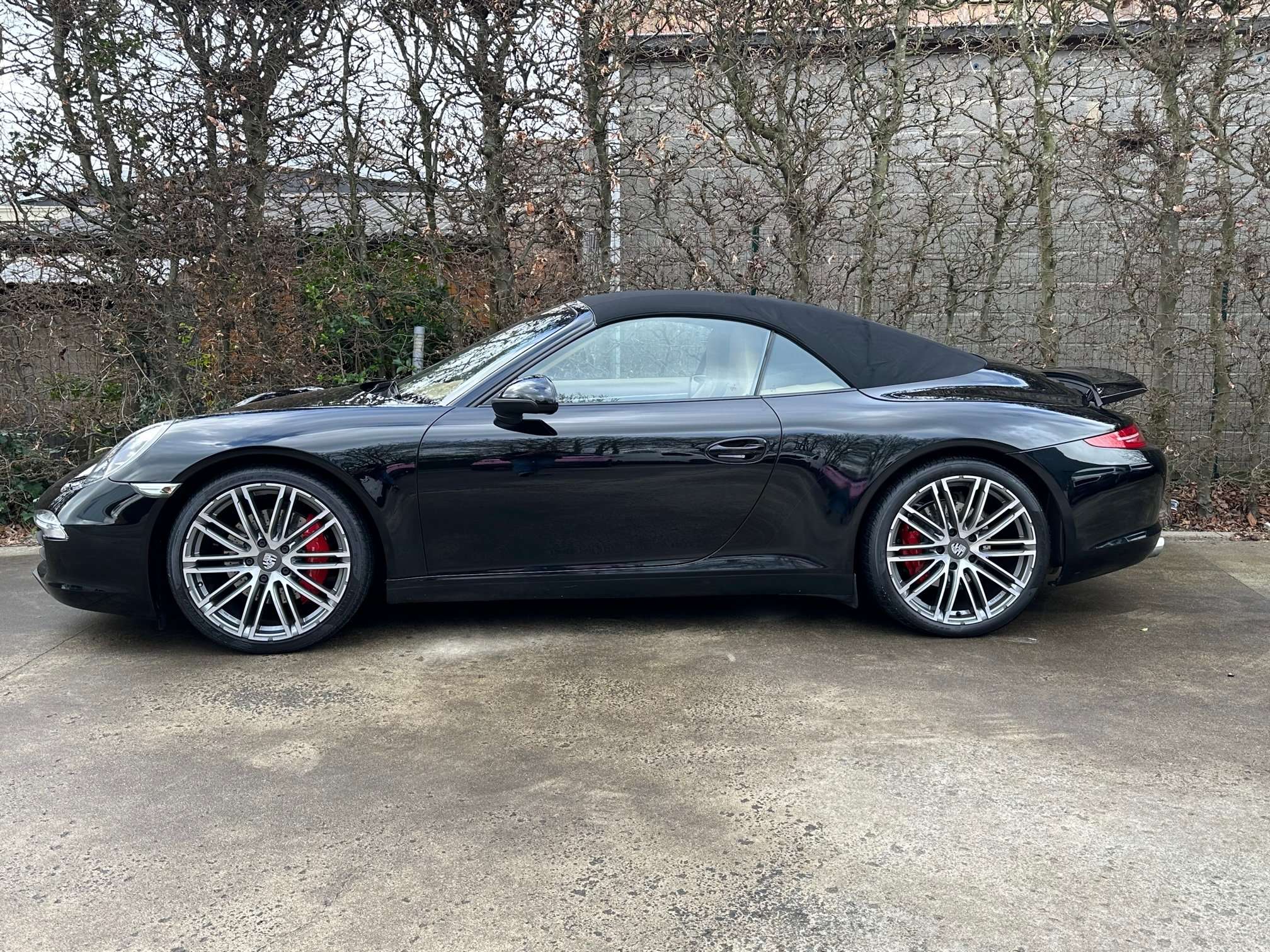 Porsche 911 991 2S Cabrio 3.8i PDK,Beige leder,Sport Chrono
