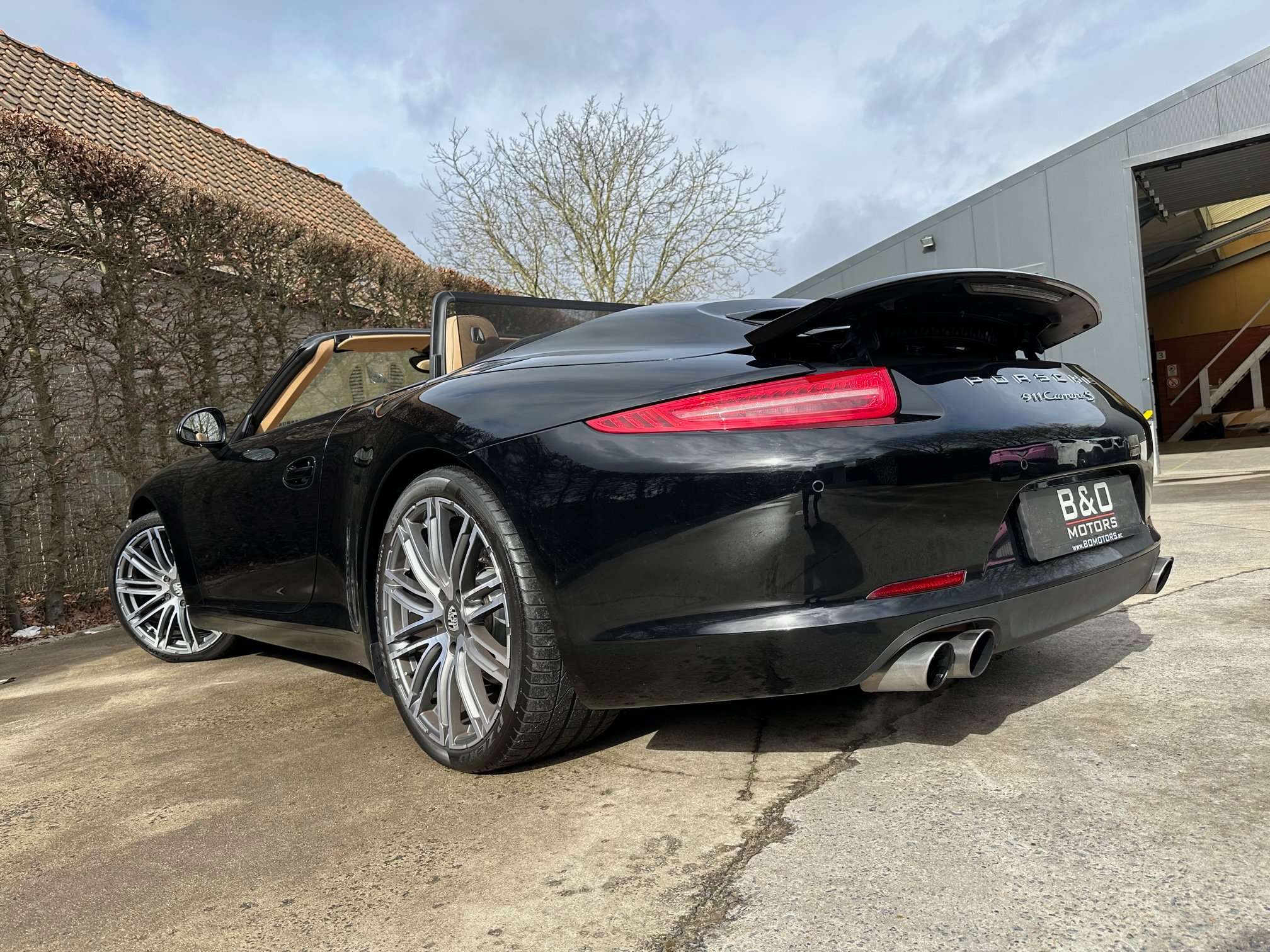 Porsche 911 991 2S Cabrio 3.8i PDK,Beige leder,Sport Chrono