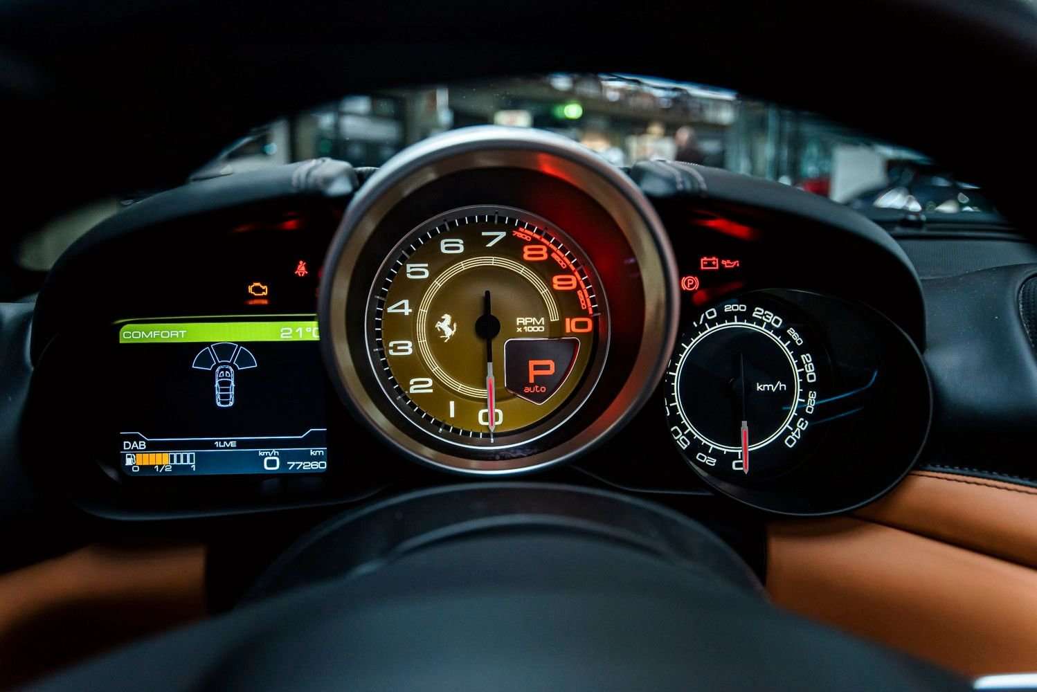Ferrari California 4.0 V8 Bruin Daytona leder, 1eig, Full Fer.Service
