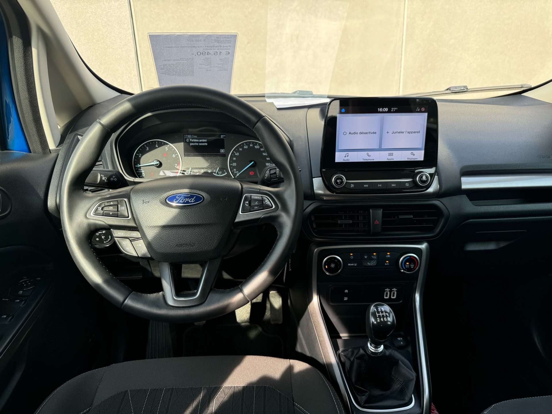 Ford EcoSport 1.0  FWD connected/CLIMATISATION/DAB/CRUISE/LIMIT