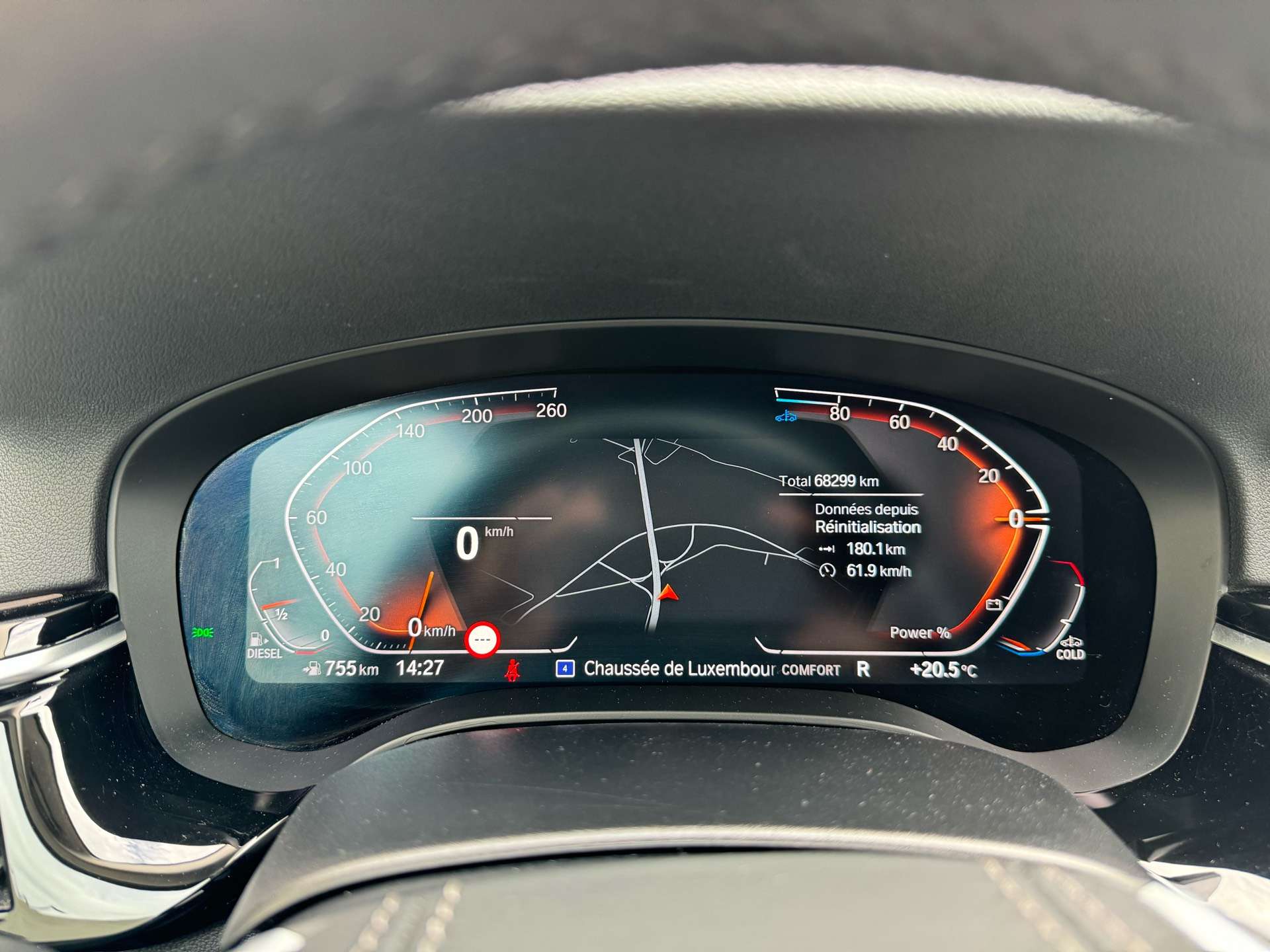 BMW 520 Touring/CUIR/GPS/COCKPIT/PACK SPORT/GARANTIE 12M