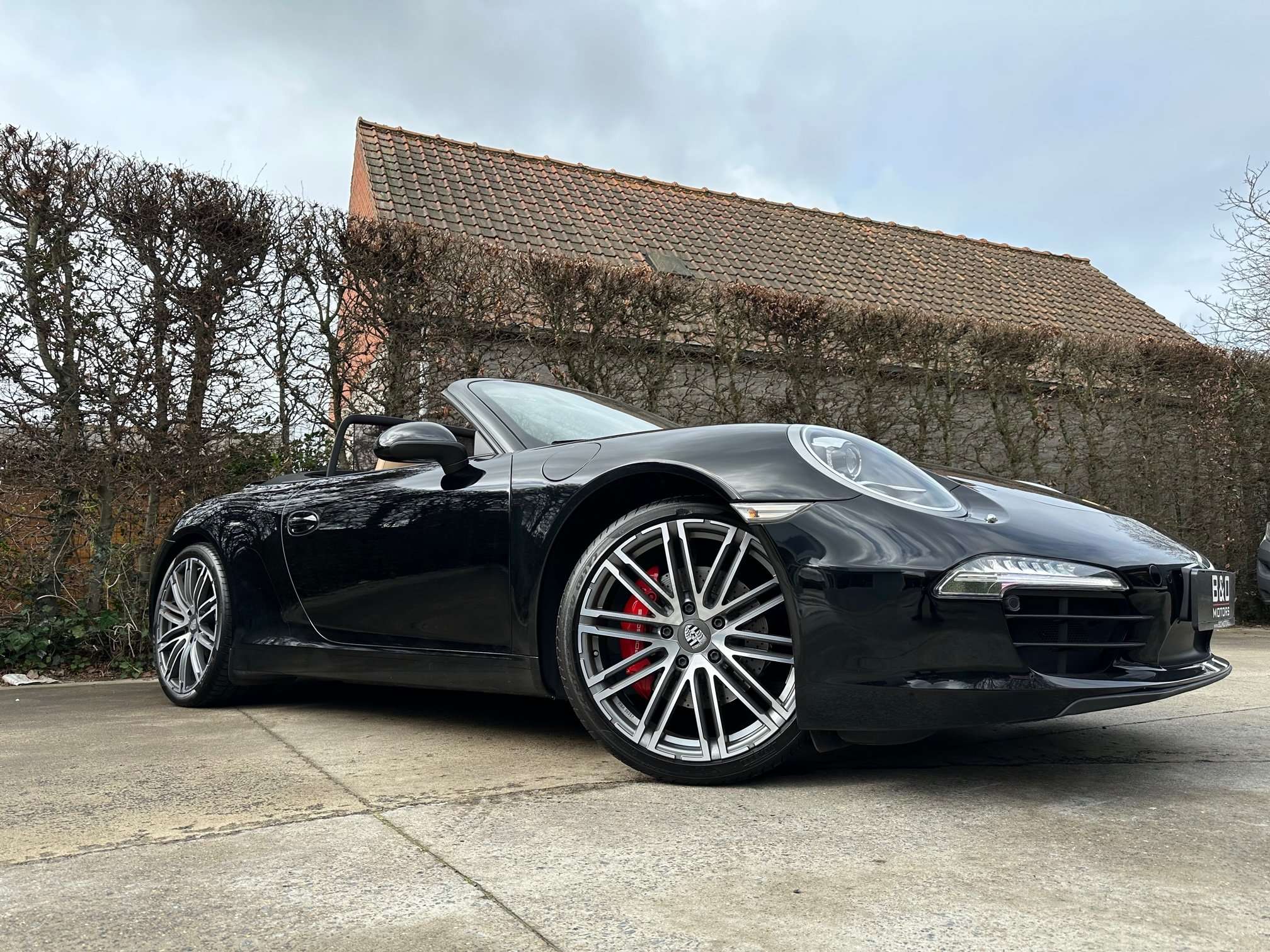 Porsche 911 991 2S Cabrio 3.8i PDK,Beige leder,Sport Chrono