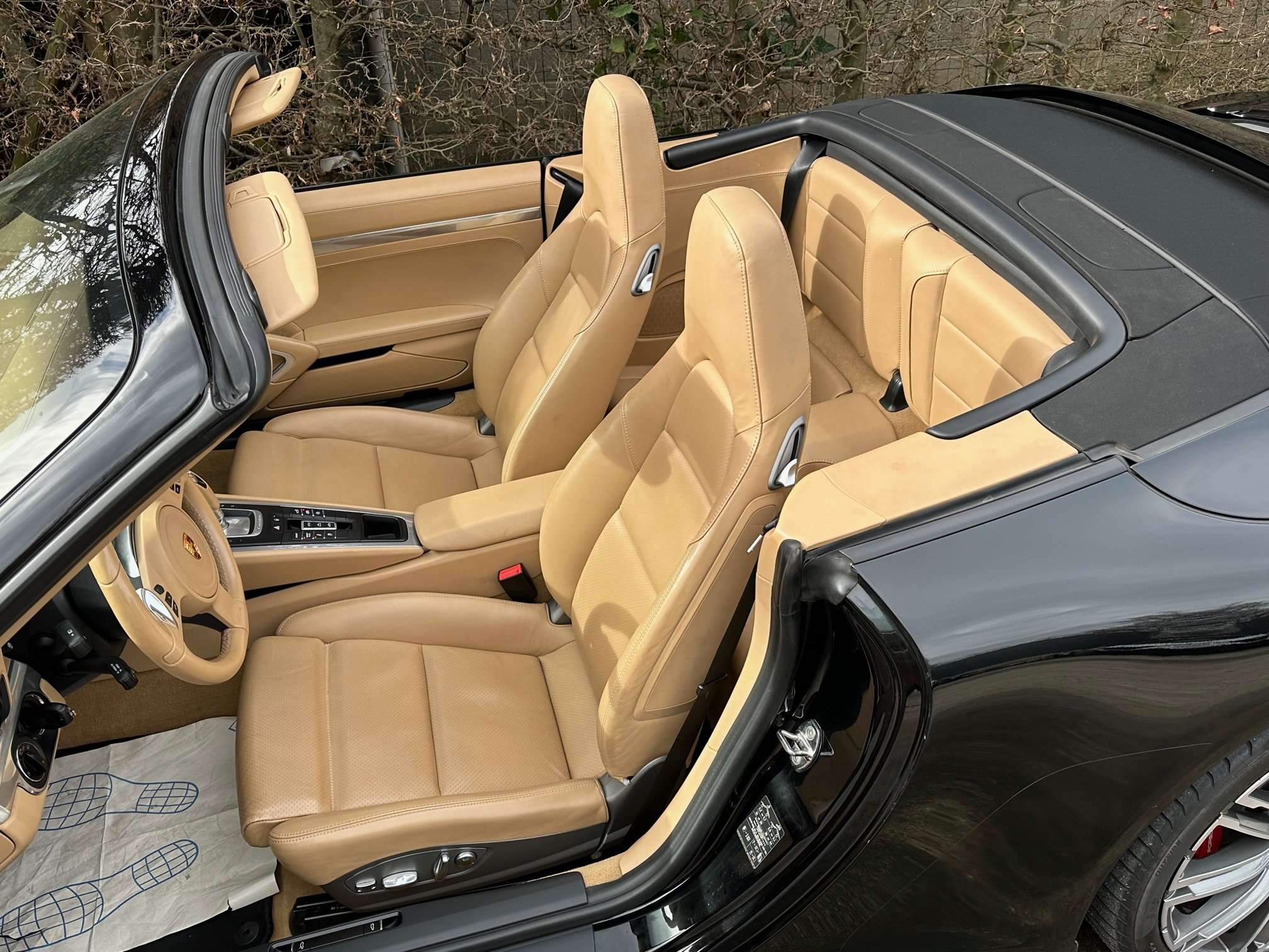 Porsche 911 991 2S Cabrio 3.8i PDK,Beige leder,Sport Chrono