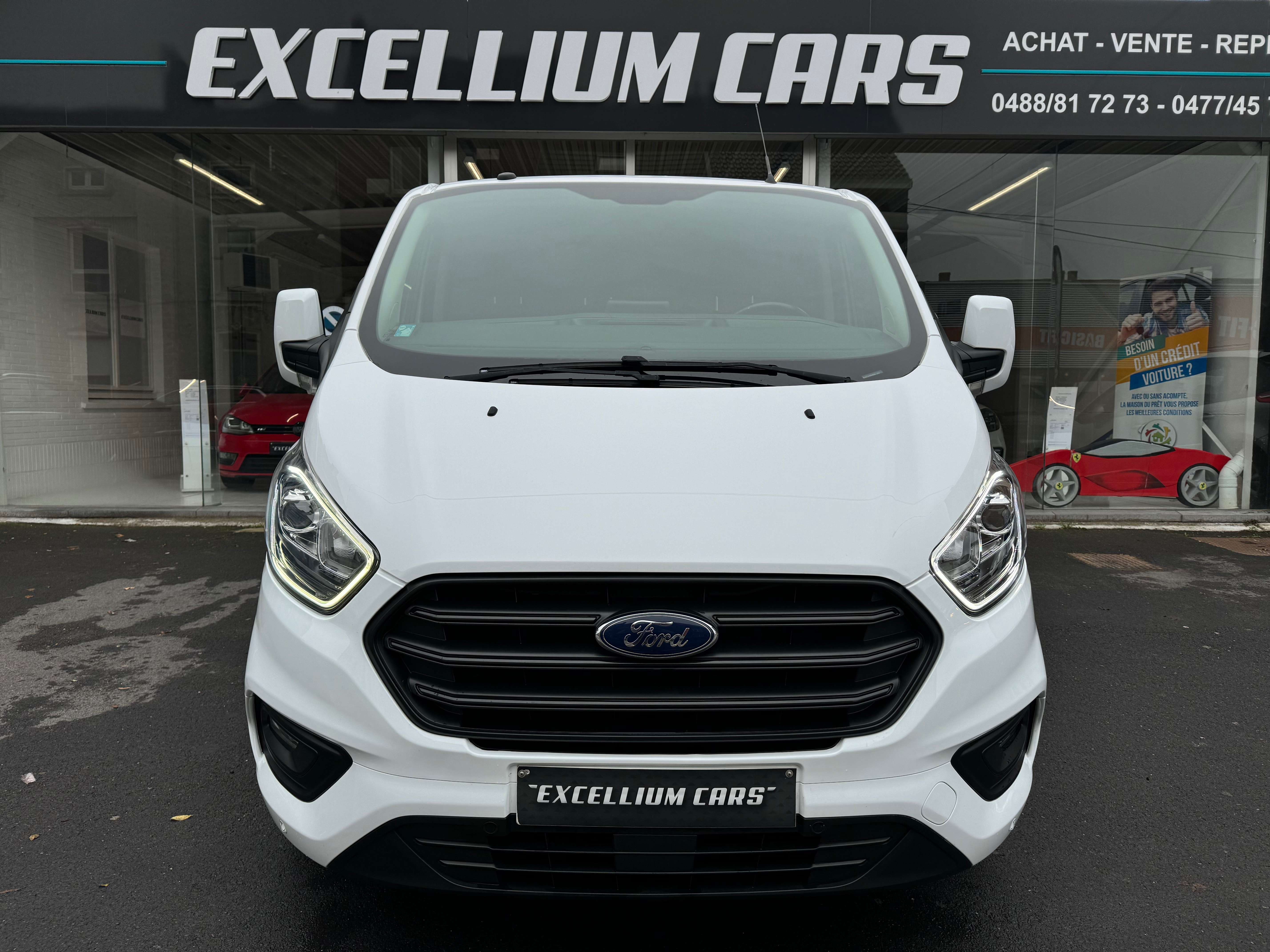 Ford Transit Custom 2.OTdci 3pl Airco Led Gps Camera Cruise Carnet