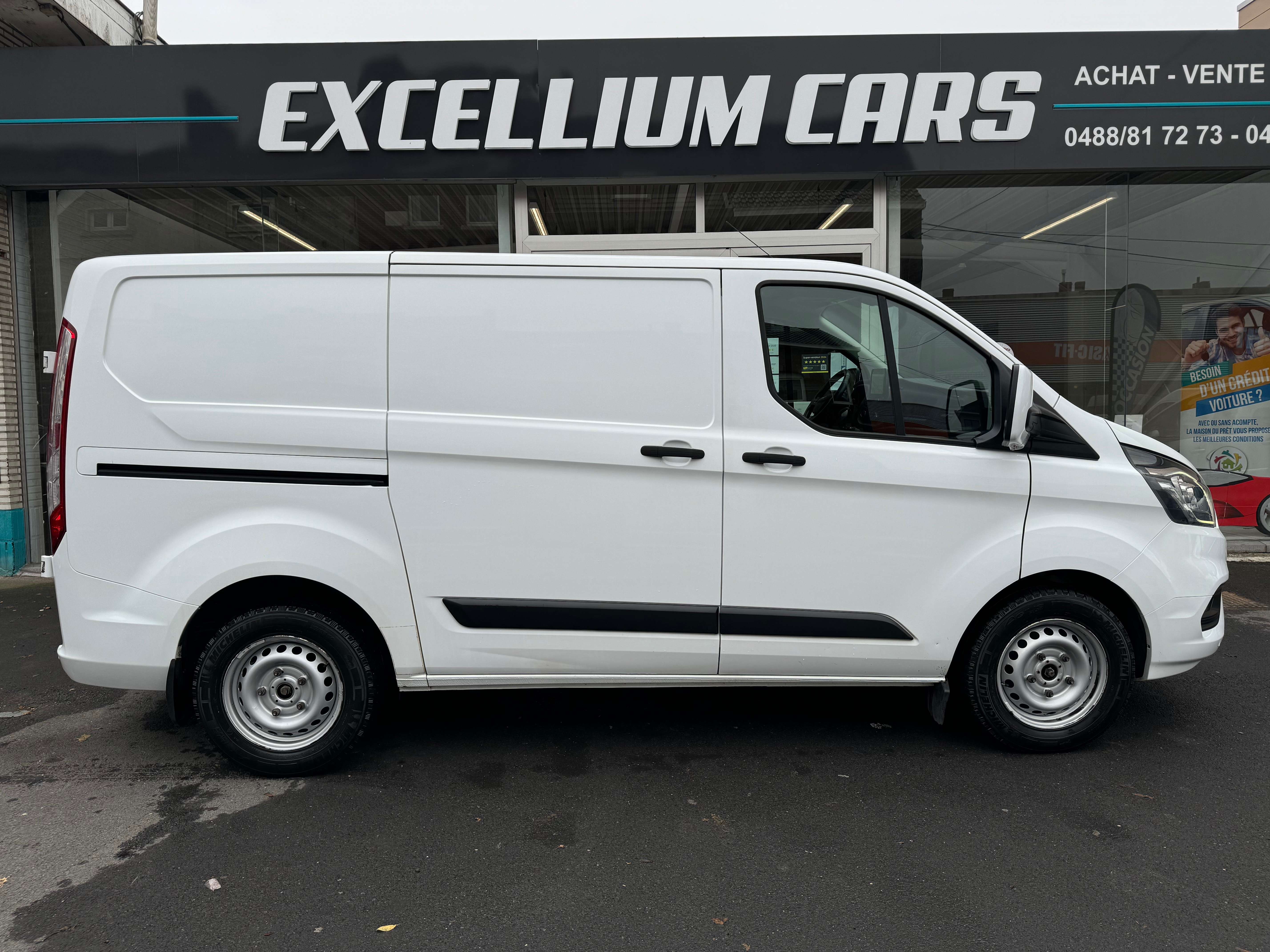 Ford Transit Custom 2.OTdci 3pl Airco Led Gps Camera Cruise Carnet
