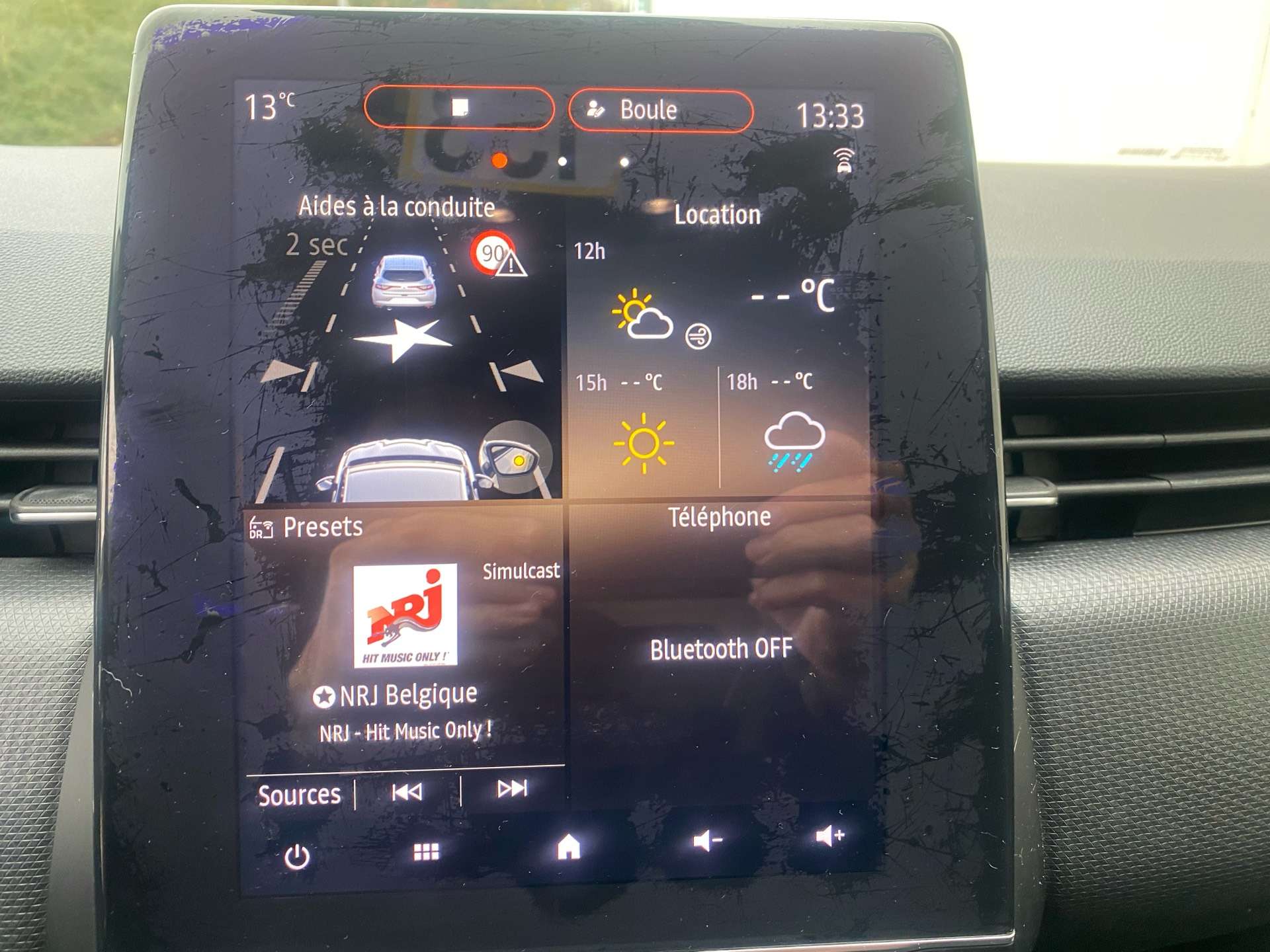 Renault Clio 1.0 TCe One/CUIR PARTIEL /CAMERA /CLIM AUTO/GPS