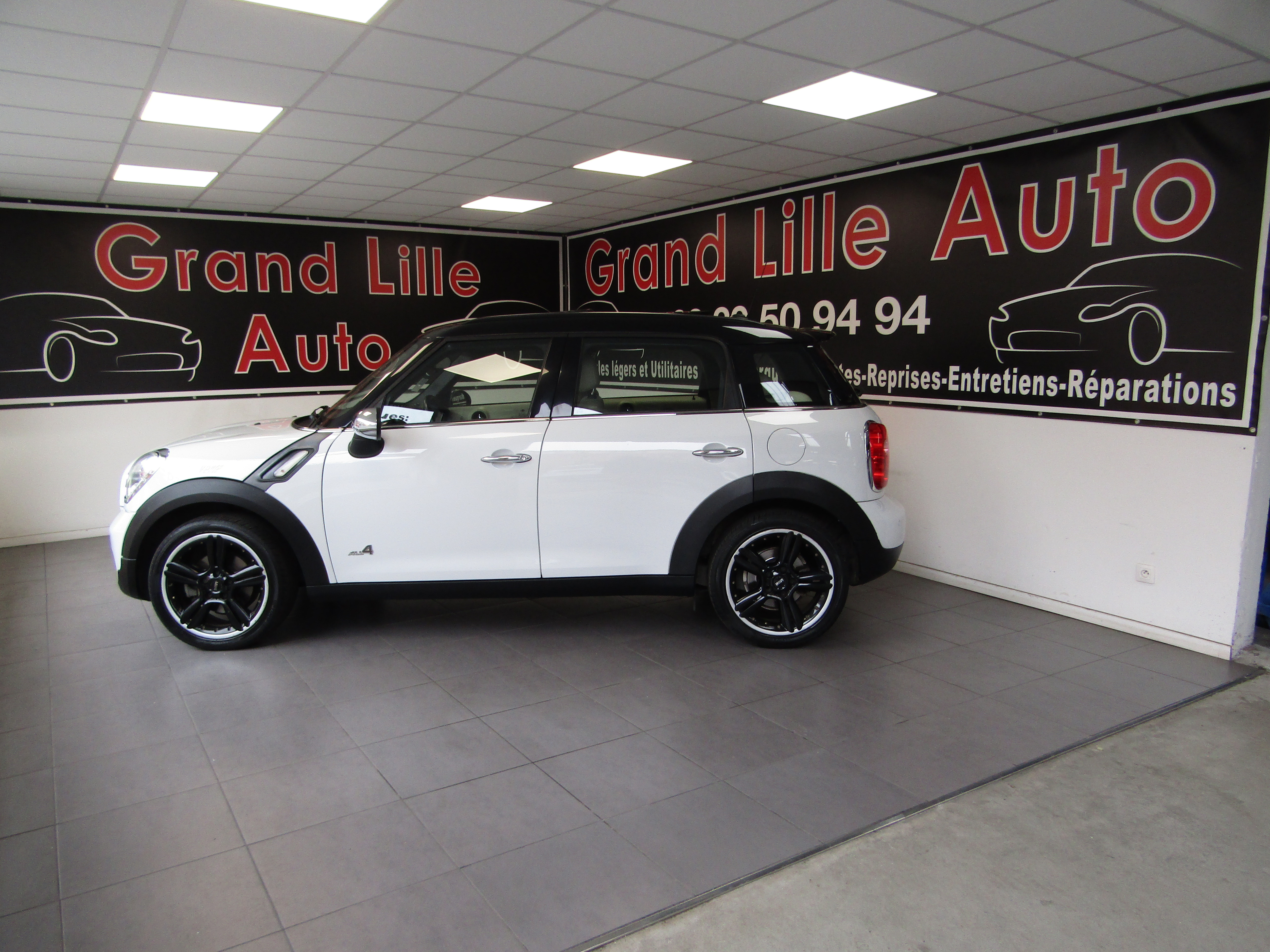 Mini Countryman COOPER D Aut. 112cv ALL4 Pack Red Hot Chili toutes options