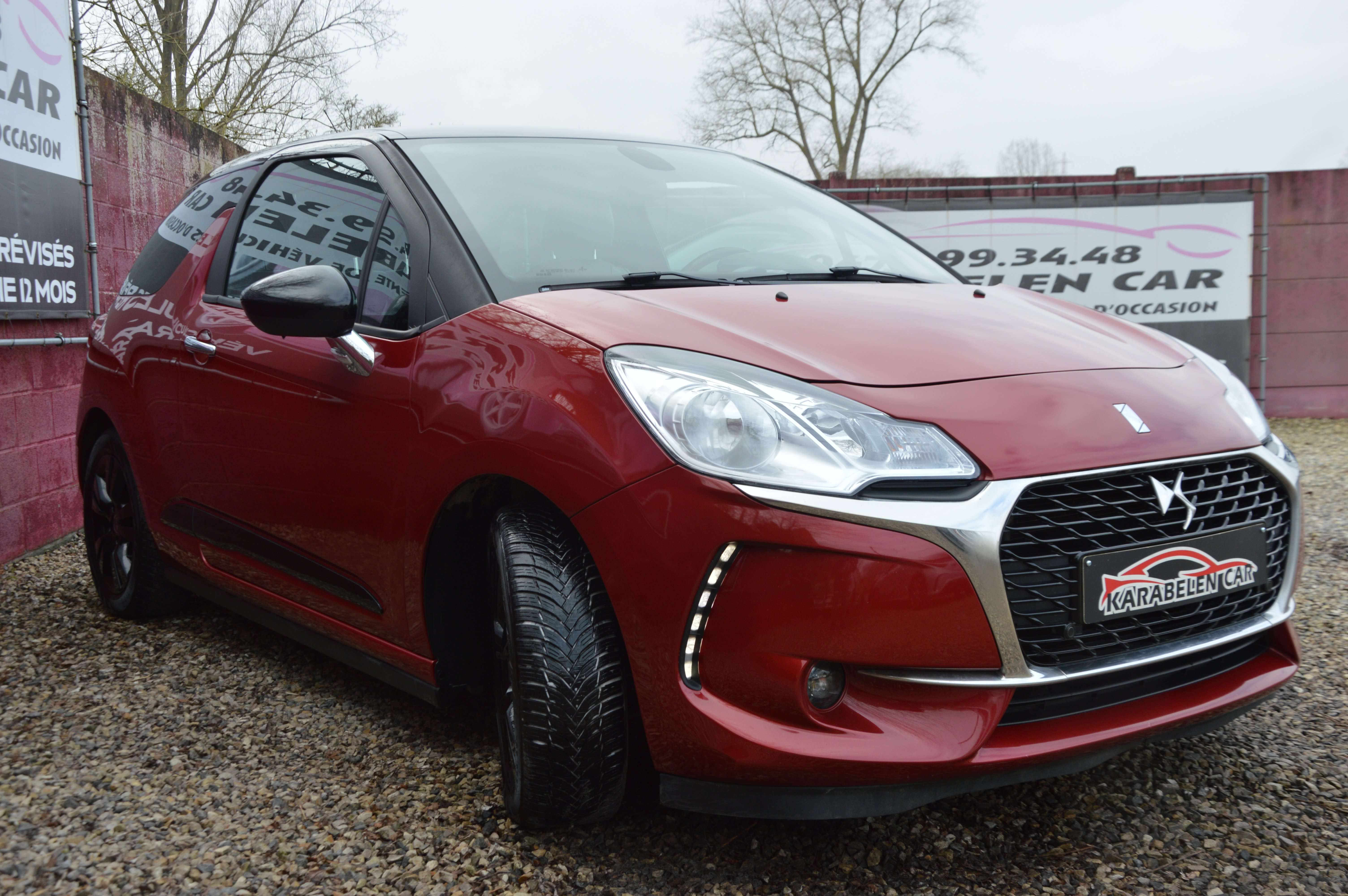 DS Automobiles DS 3 1.6BlueHDi Sport Chic NAV CUIR SENS AR 98.060KM
