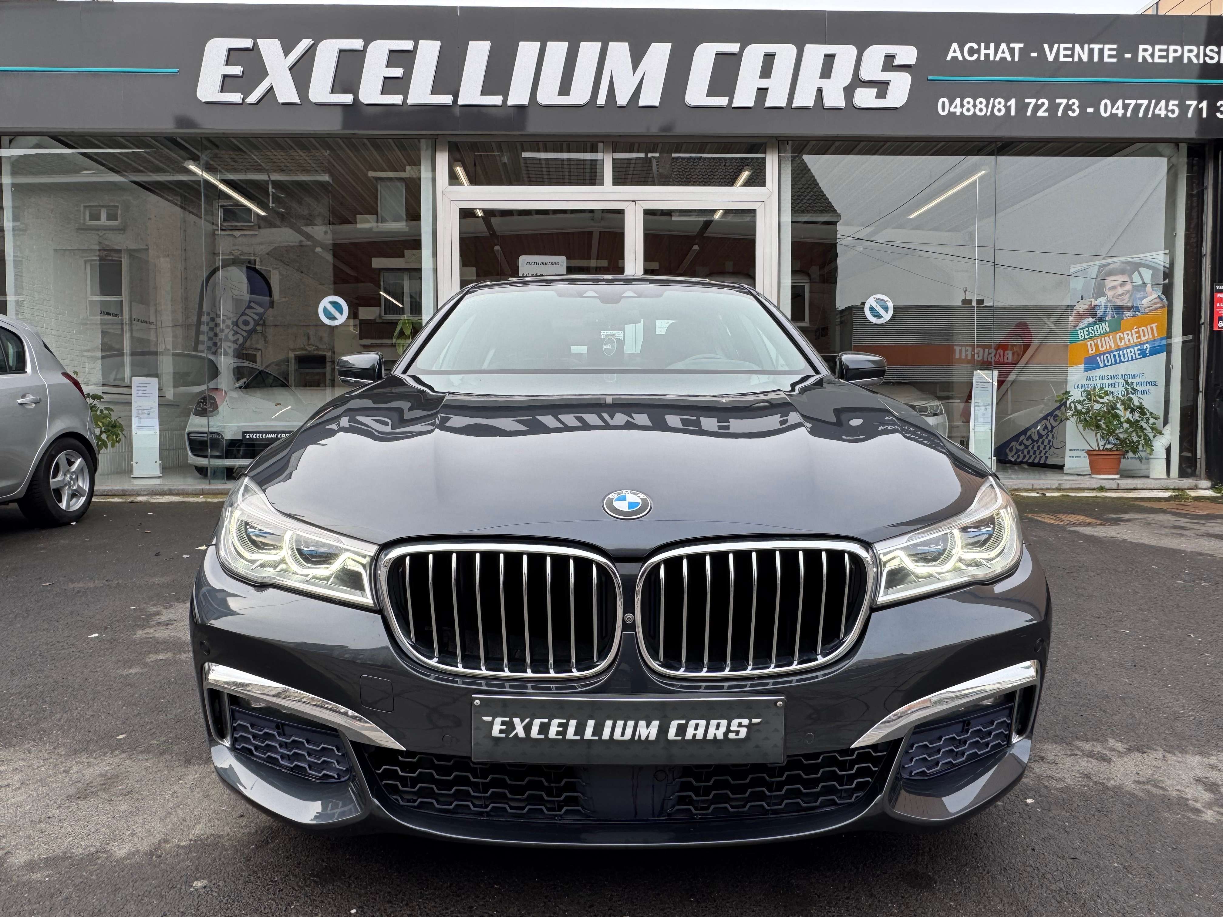 BMW 730 D Pack-M Serie Lux Full Toit Ouvrt Camera 360 Feux Led Jante Sieges Arrier Elect-massage Carnet Garantie