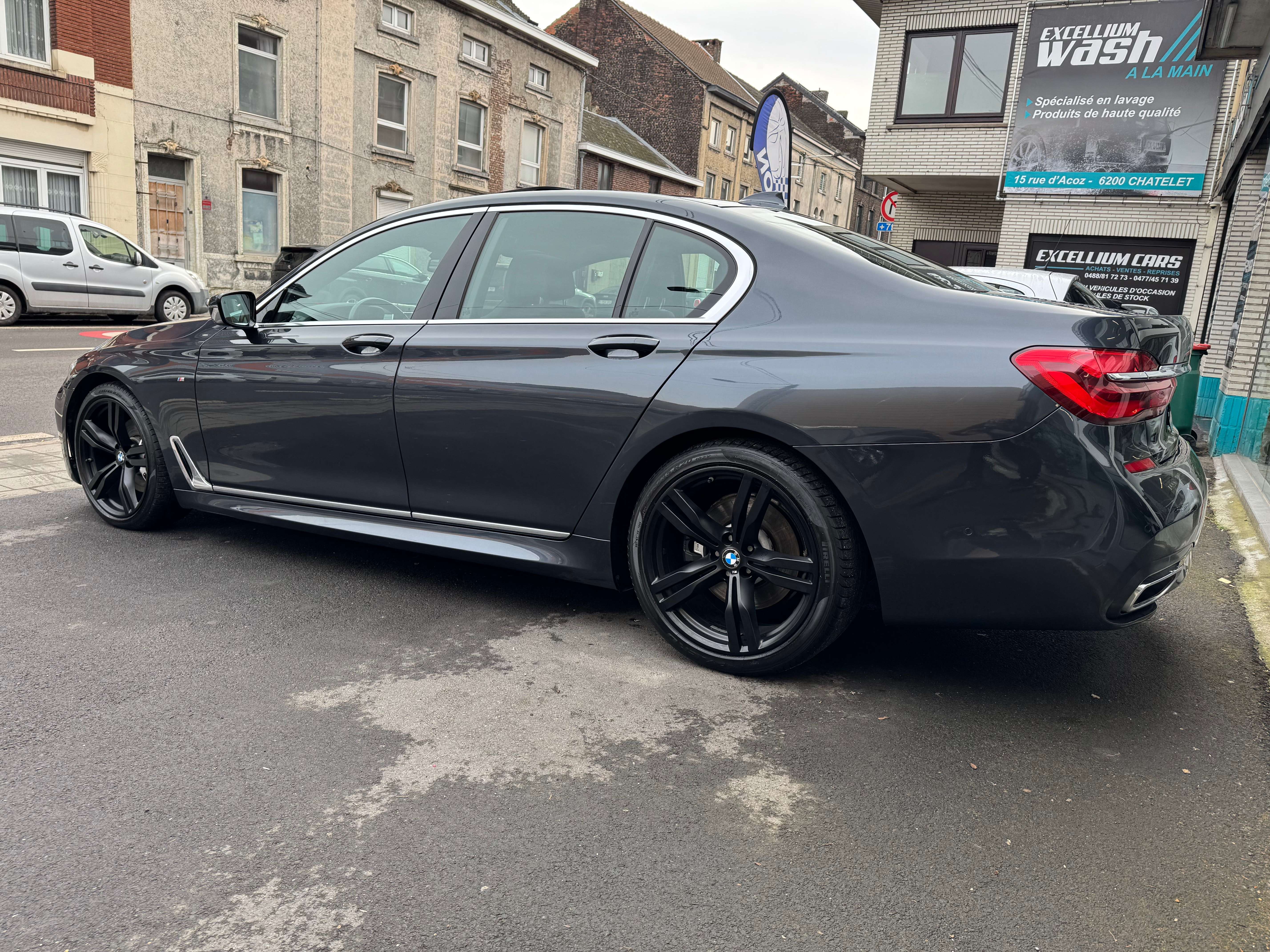 BMW 730 D Pack-M Serie Lux Full Toit Ouvrt Camera 360 Feux Led Jante Sieges Arrier Elect-massage Carnet Garantie