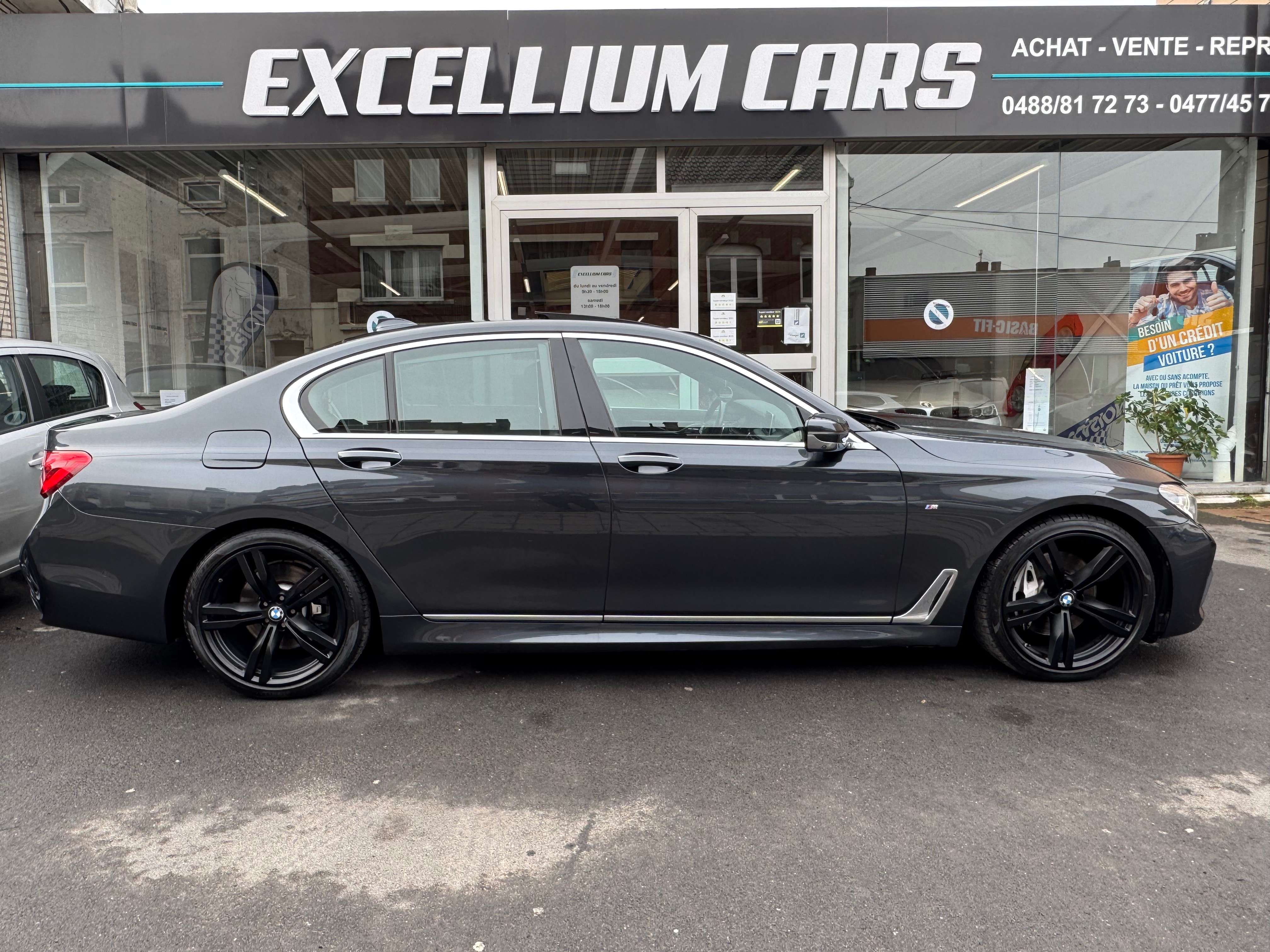 BMW 730 D Pack-M Serie Lux Full Toit Ouvrt Camera 360 Feux Led Jante Sieges Arrier Elect-massage Carnet Garantie