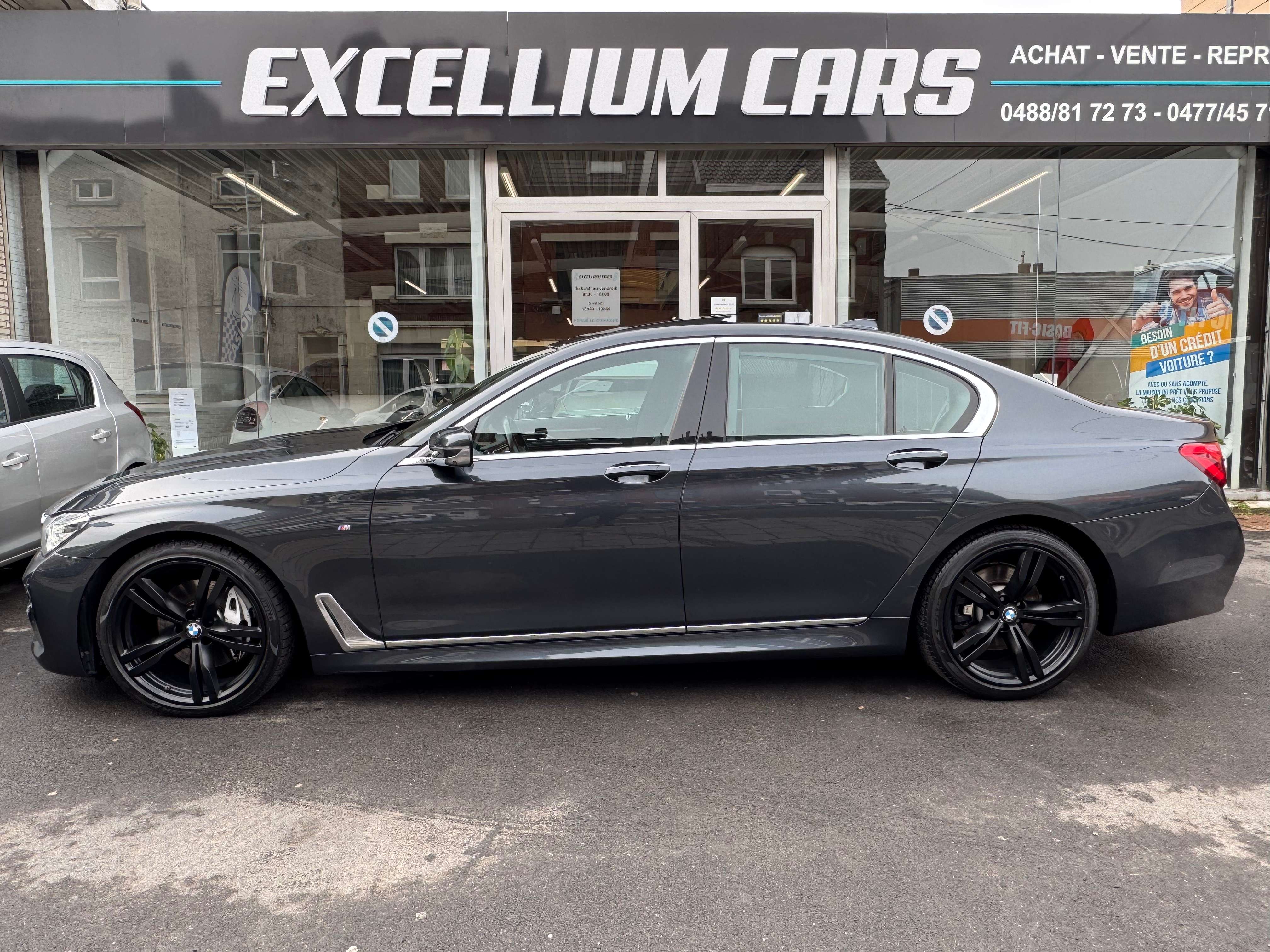 BMW 730 D Pack-M Serie Lux Full Toit Ouvrt Camera 360 Feux Led Jante Sieges Arrier Elect-massage Carnet Garantie