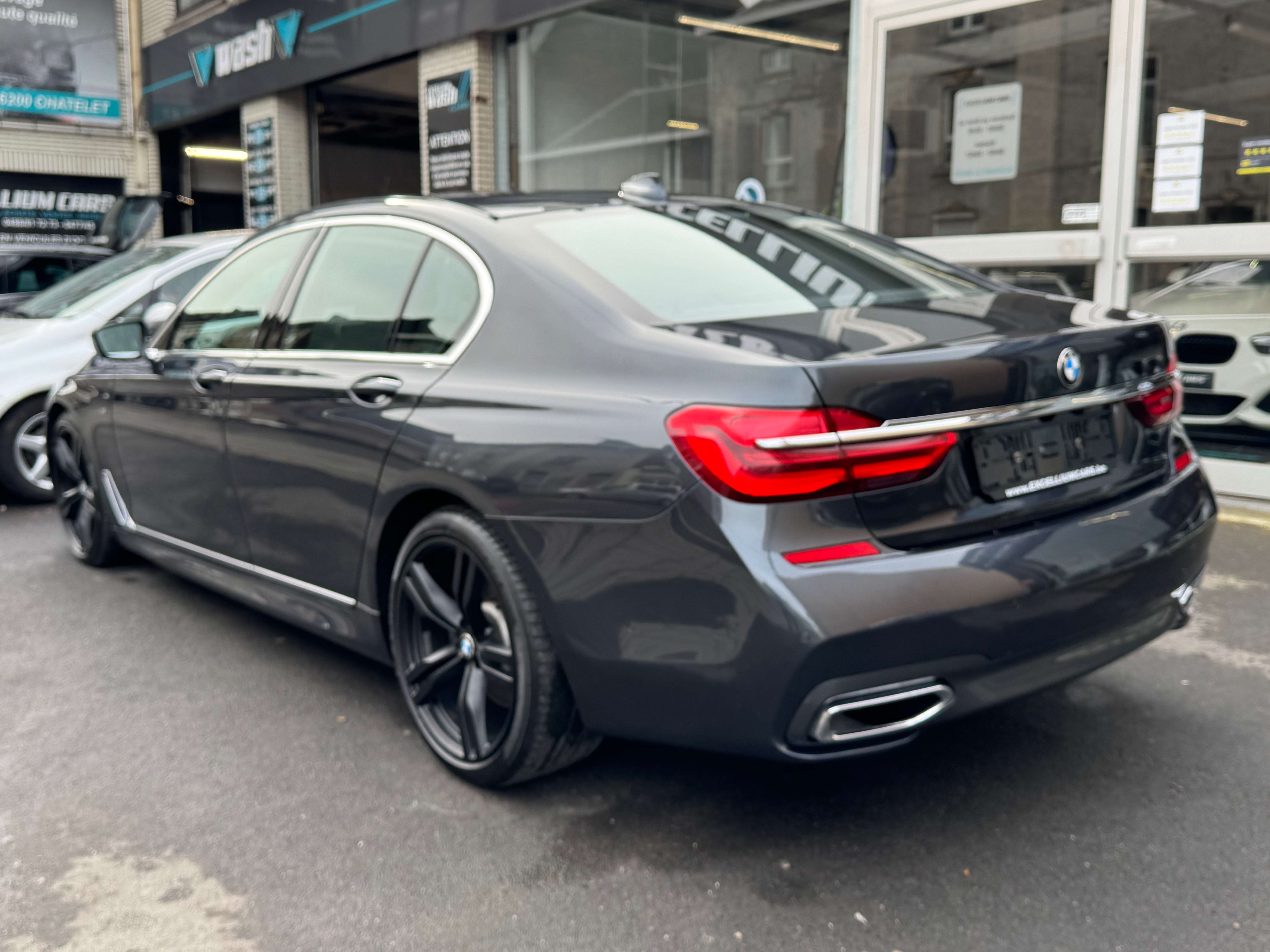 BMW 730 D Pack-M Serie Lux Full Toit Ouvrt Camera 360 Feux Led Jante Sieges Arrier Elect-massage Carnet Garantie