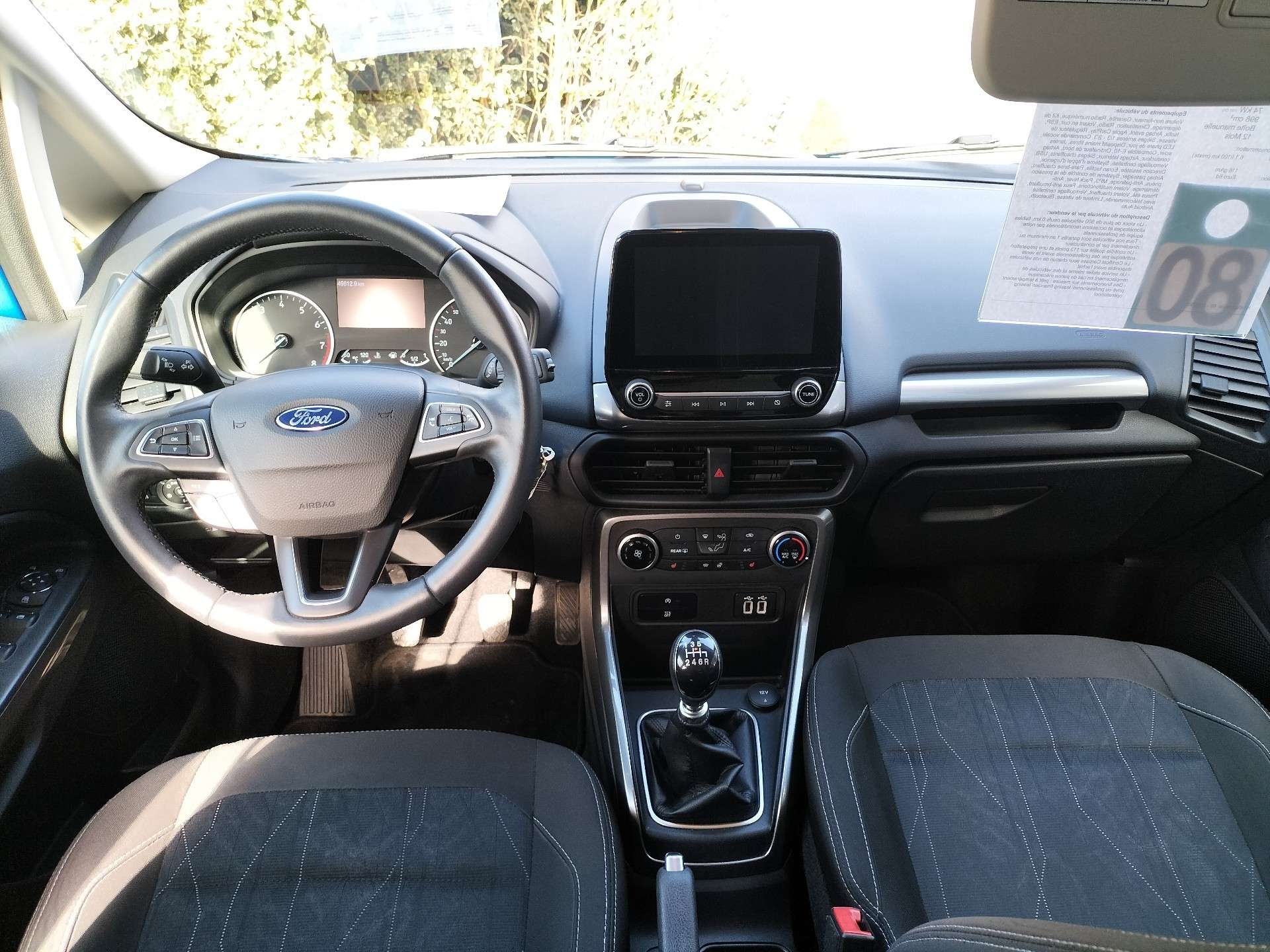 Ford EcoSport 1.0 Connected - SUV Urbain Faible KM - Garantie 12 Mois avec Entretien Effectué - Disponible Rapidement - Zone LEZ Ok