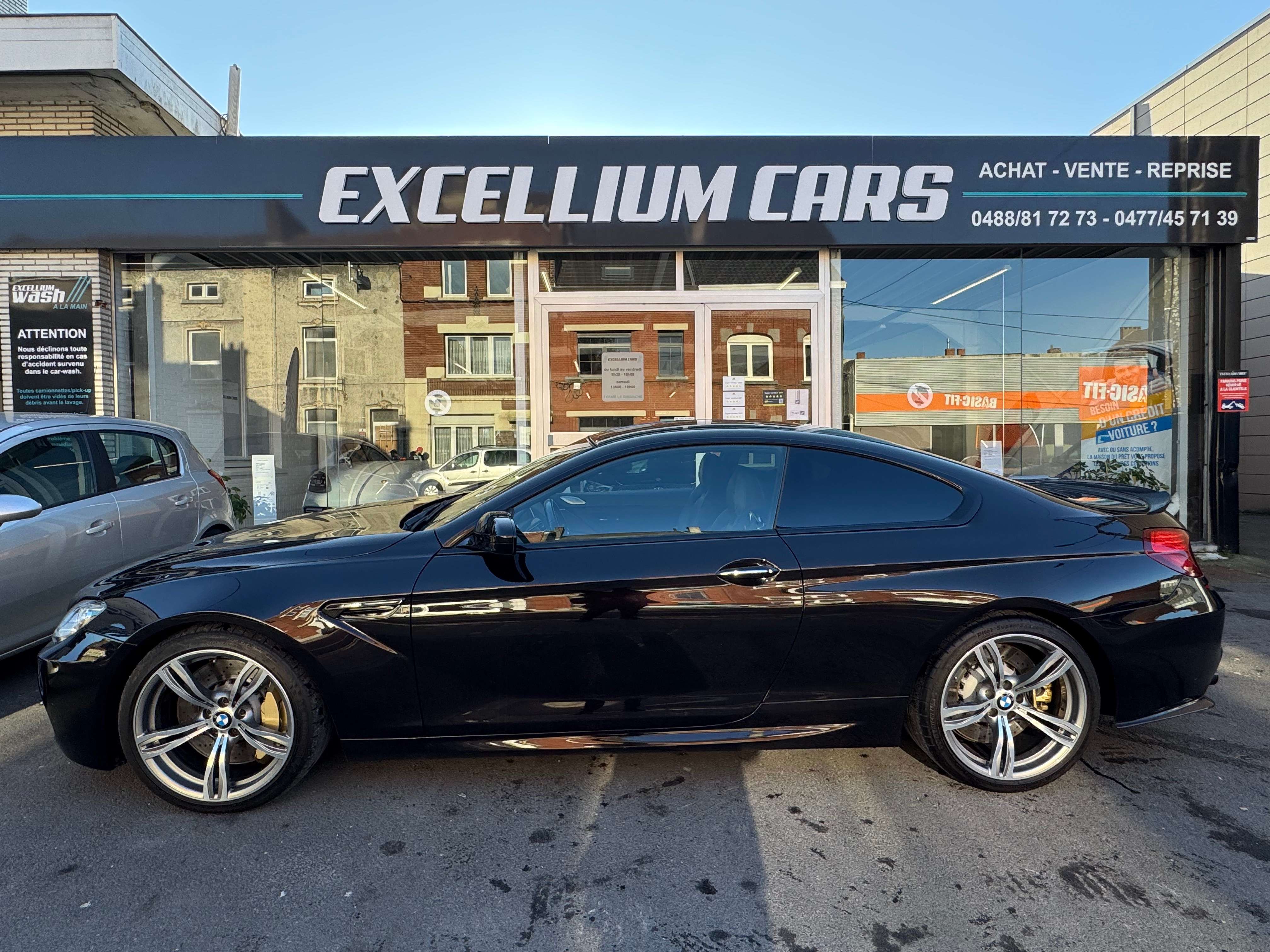 BMW M6 4.4 V8 DKG Gps Cuir Full Carbone Carnet 100%Belge