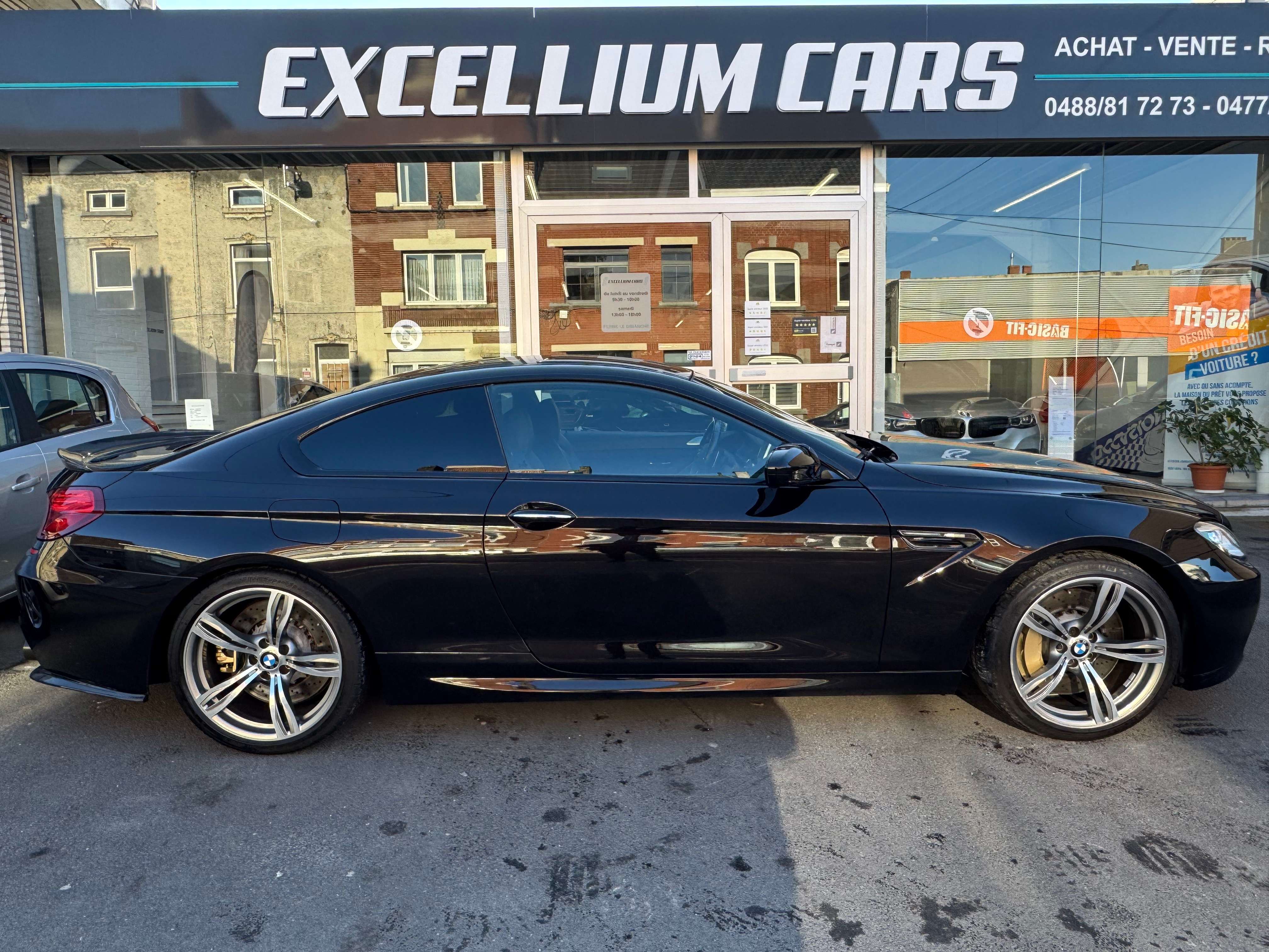 BMW M6 4.4 V8 DKG Gps Cuir Full Carbone Carnet 100%Belge