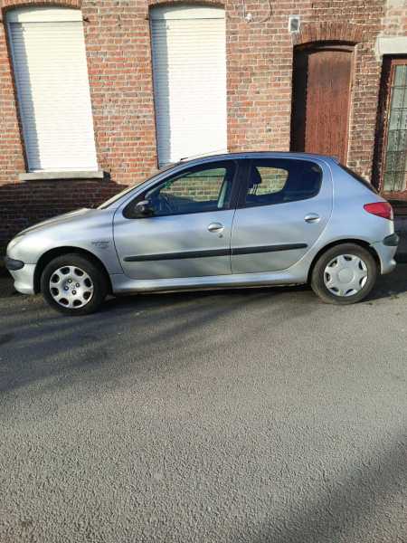Peugeot 206 206 gris 1.1 2003 roule a merveille l'idéal pour debutant