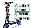 Trottinette Électrique 10000W, 72V ? Jamais Déballé - 110kmH thumbnail