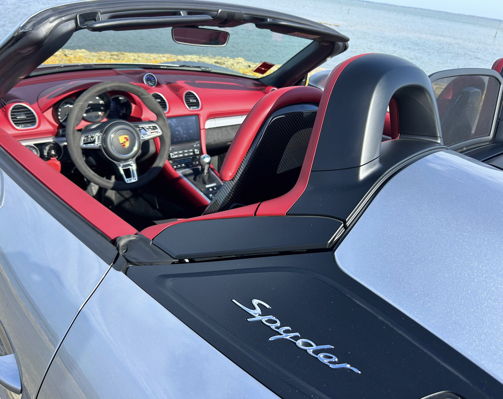 Porsche 718 SPYDER 420CH BVM 6 GARANTIE 12 MOIS + 20 000€ D'OPTION