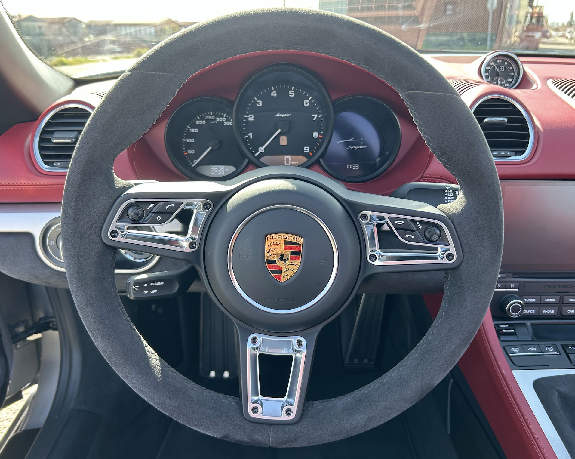 Porsche 718 SPYDER 420CH BVM 6 GARANTIE 12 MOIS + 20 000€ D'OPTION