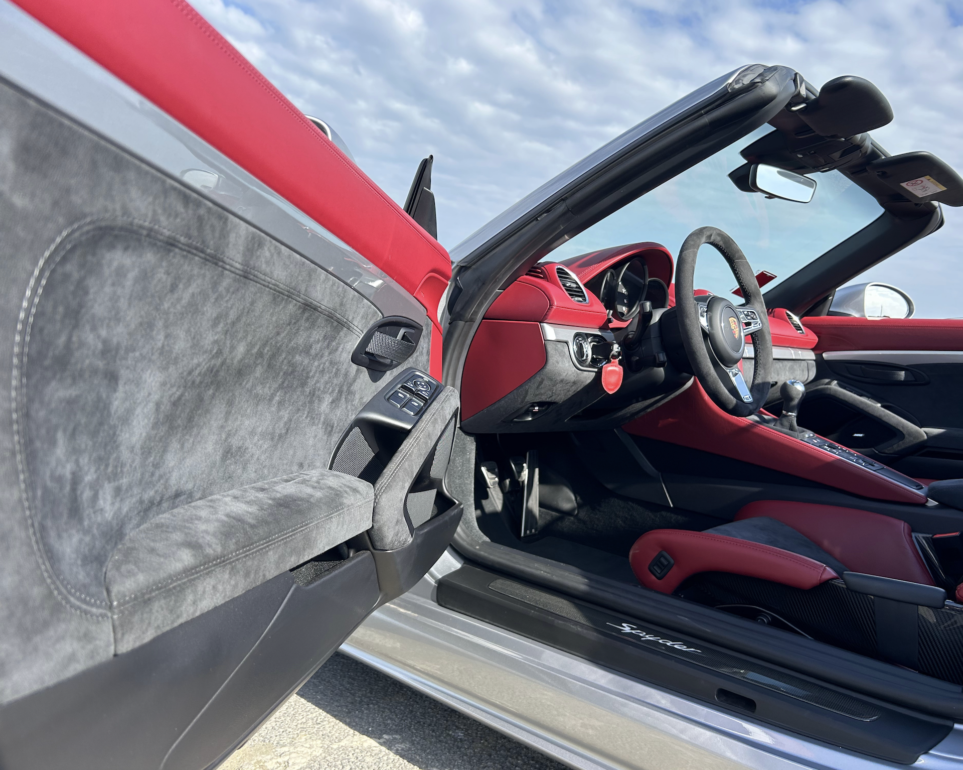 Porsche 718 SPYDER 420CH BVM 6 GARANTIE 12 MOIS + 20 000€ D'OPTION