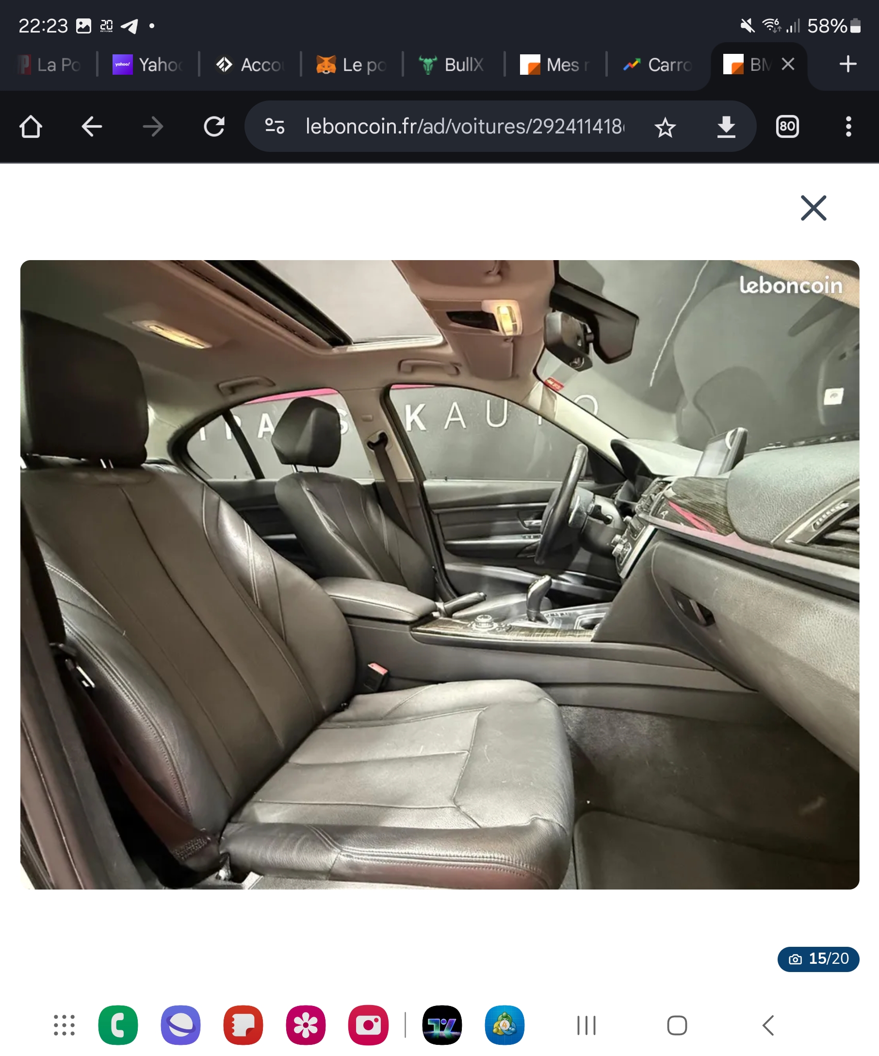 Bmw Serie 3 (F30) 320D XDRIVE 184 LUXURY BVA8