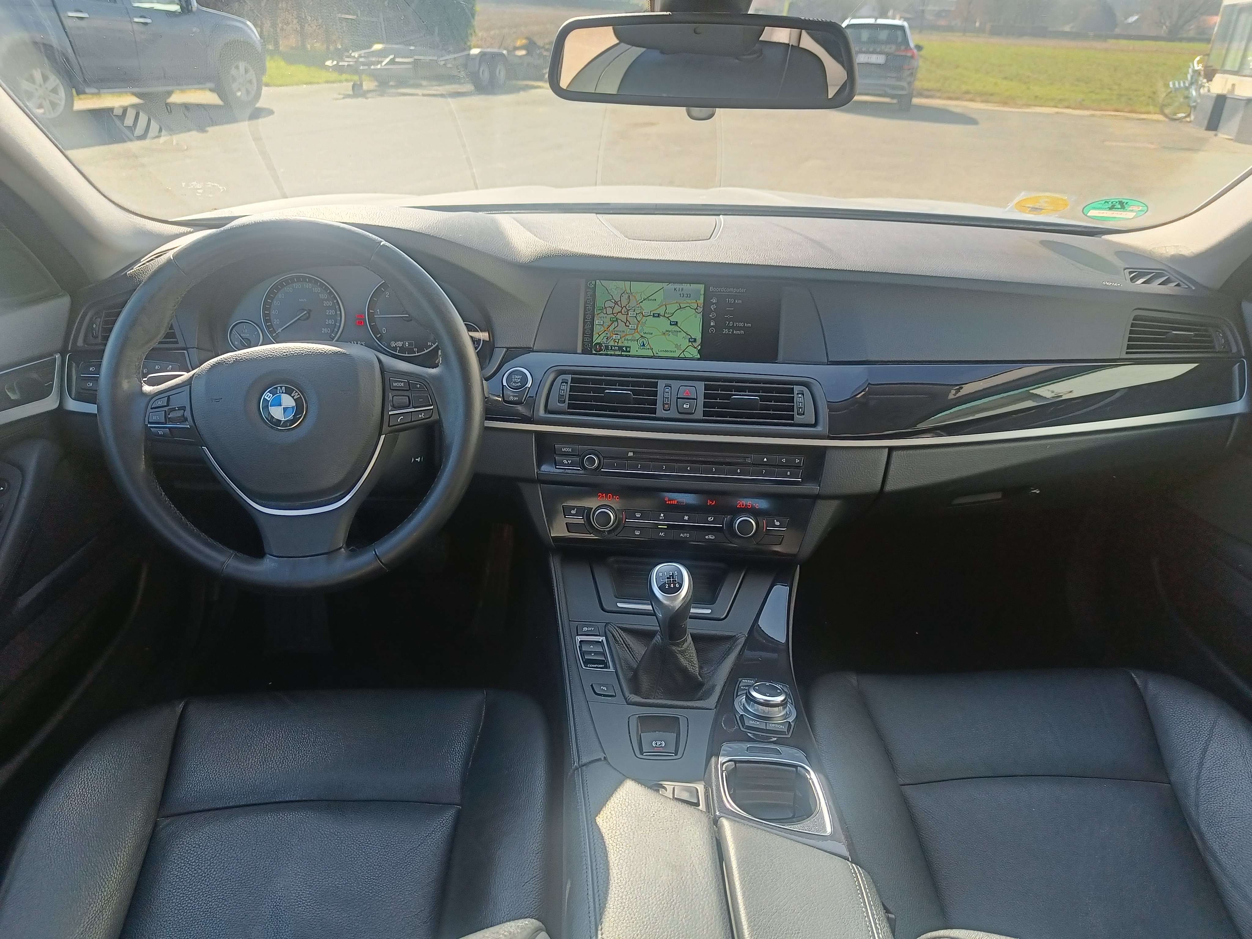 BMW 525 525d Start/Stop 217pk/ch - 93.000km - LEER/CAMERA