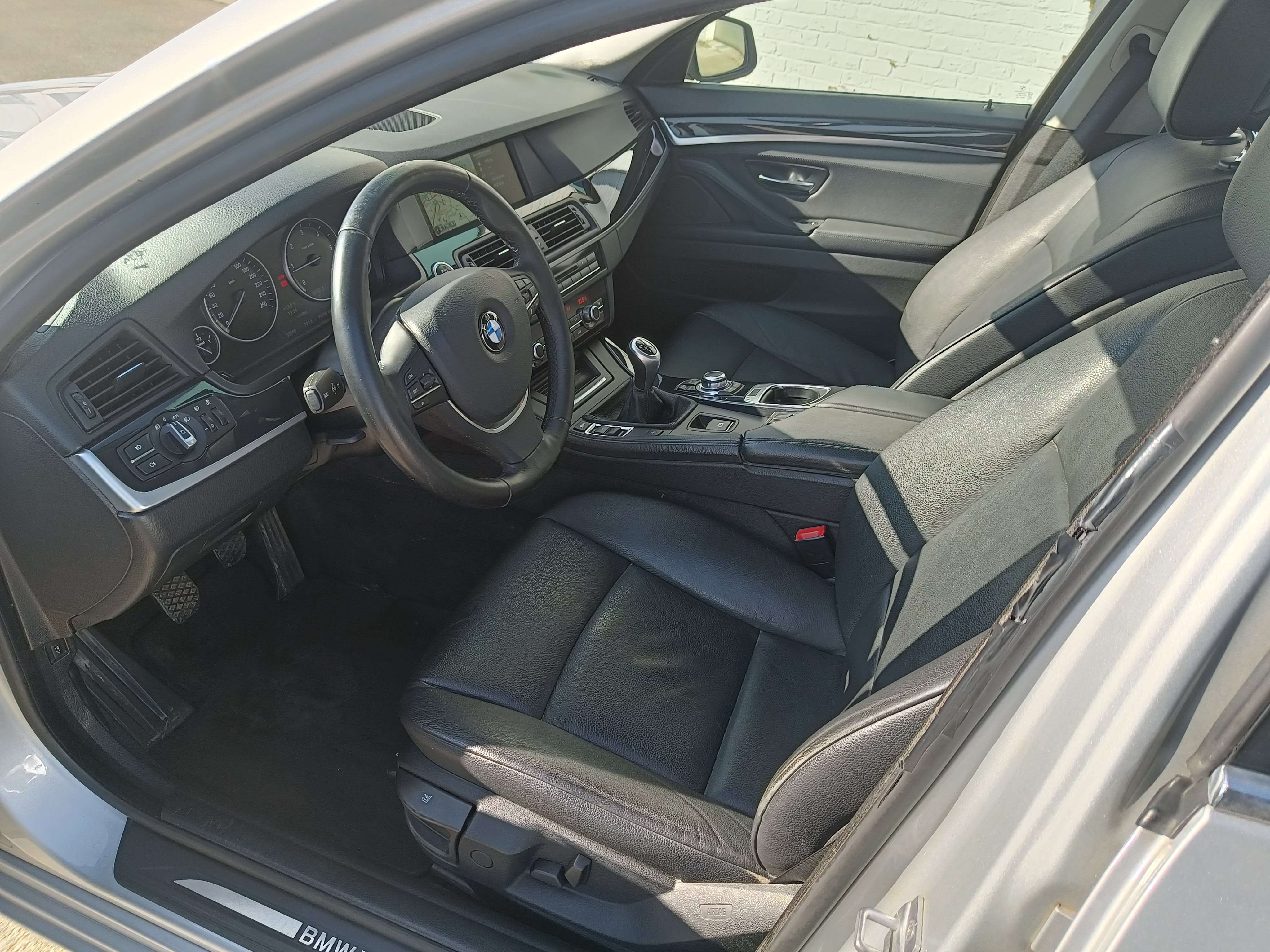 BMW 525 525d Start/Stop 217pk/ch - 93.000km - LEER/CAMERA