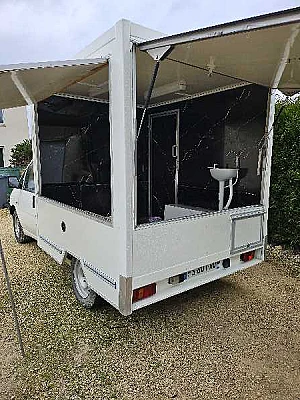 Fiat Scudo camion magasin vasp food truck