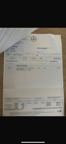 Mercedes-Benz Cla (2) 200 D 7CV INSPIRATION 7G-DCT